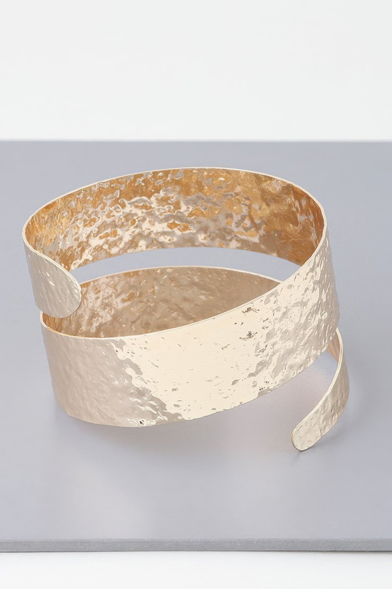 Hammered Wrap Around Cuff Bracelet product image
