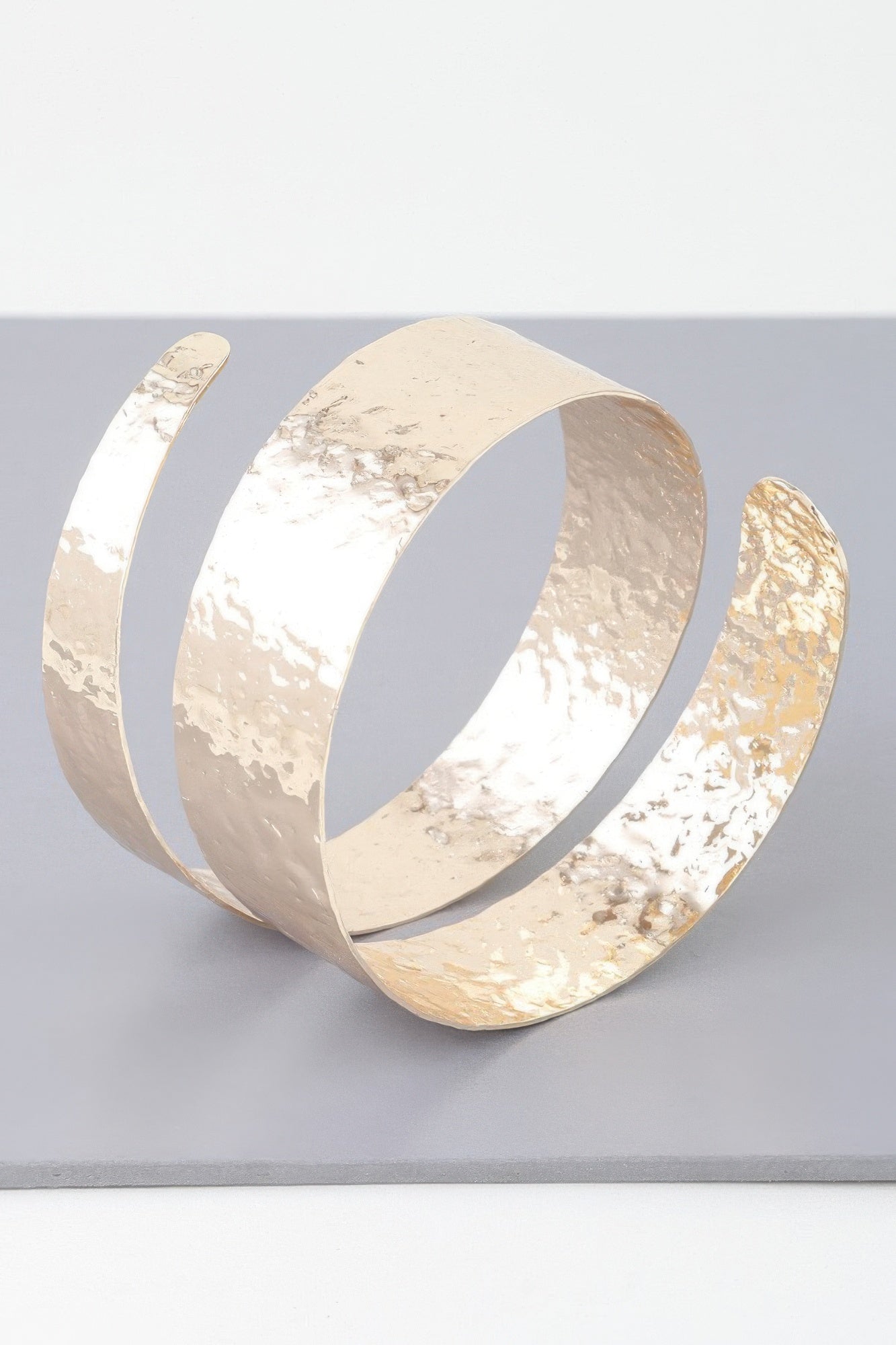 Hammered Wrap Around Cuff Bracelet product image