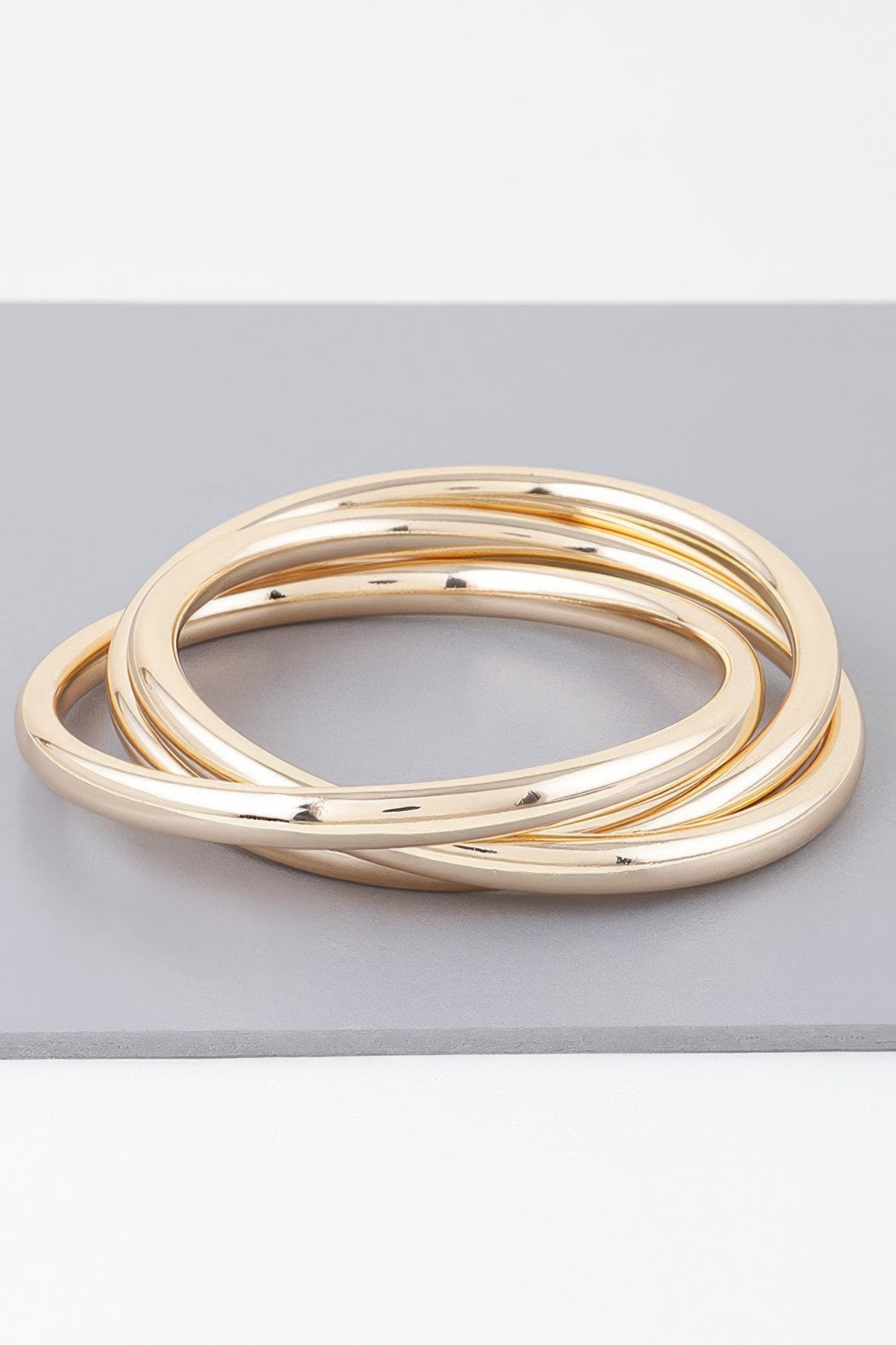 Triple Shiny Bangle Bracelet product image