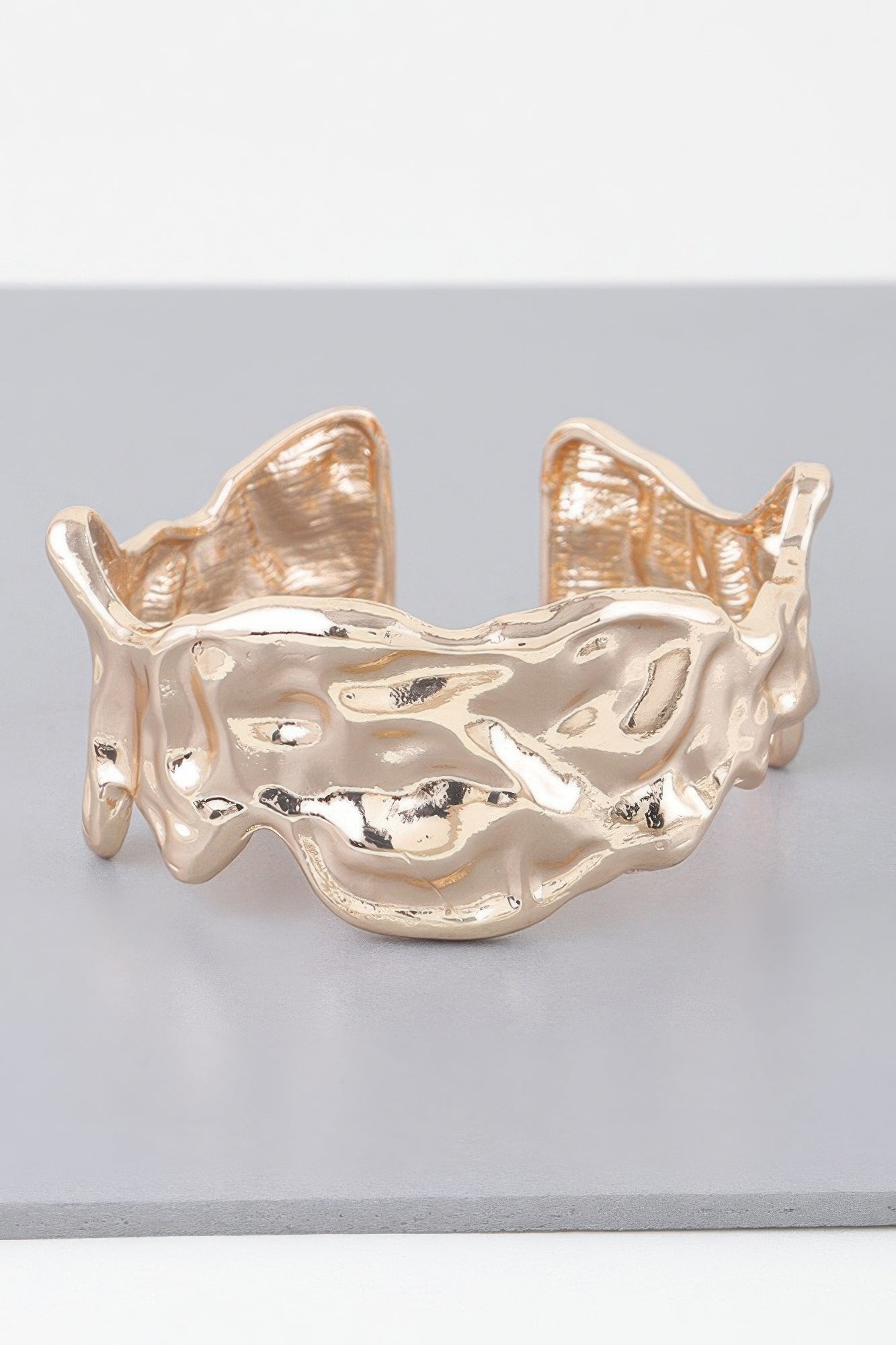 Abstract Ripple Open Cuff Bracelet product image