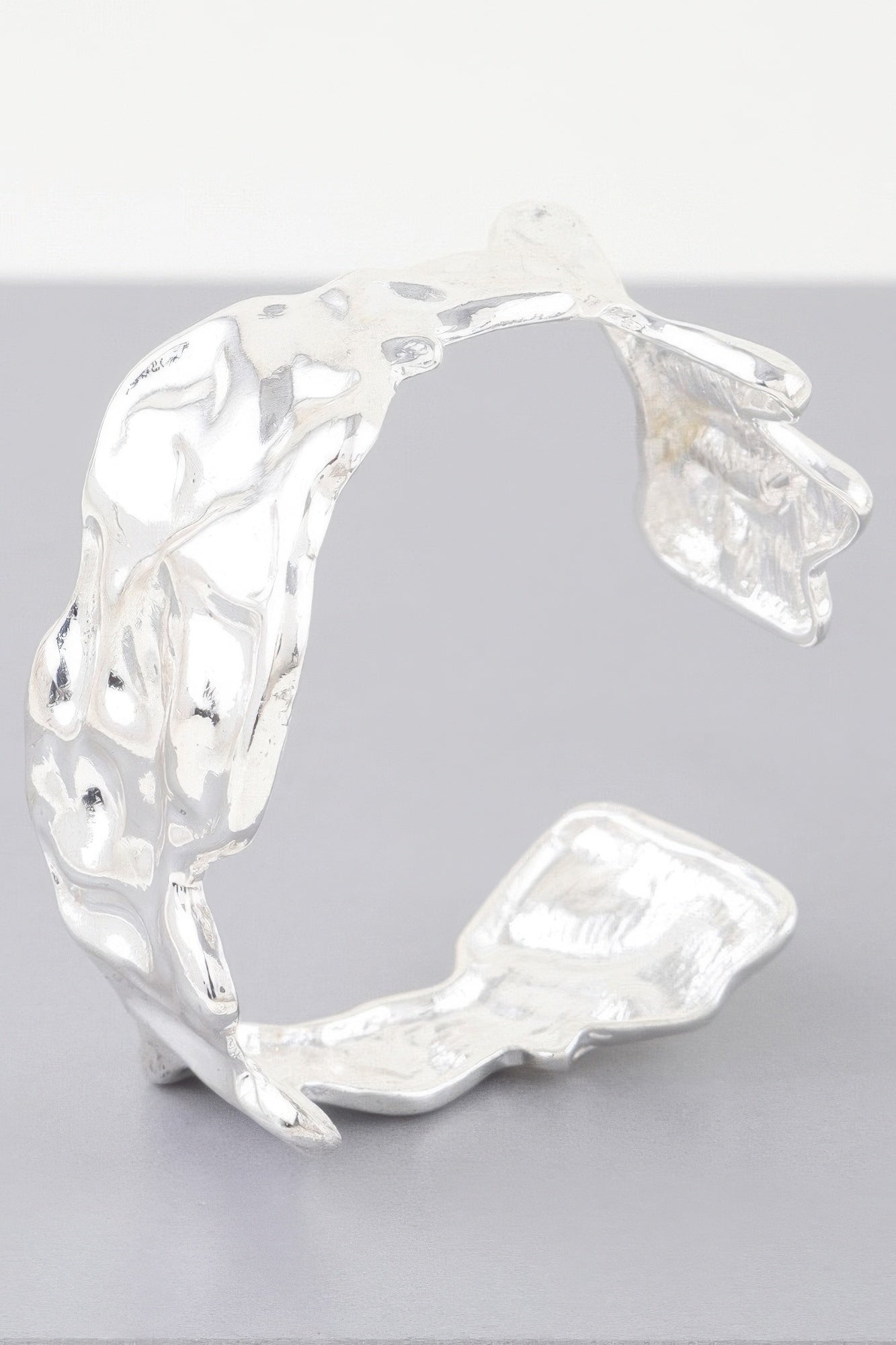 Abstract Ripple Open Cuff Bracelet product image