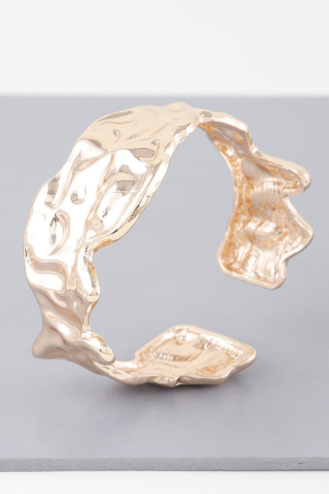 Abstract Ripple Open Cuff Bracelet product image