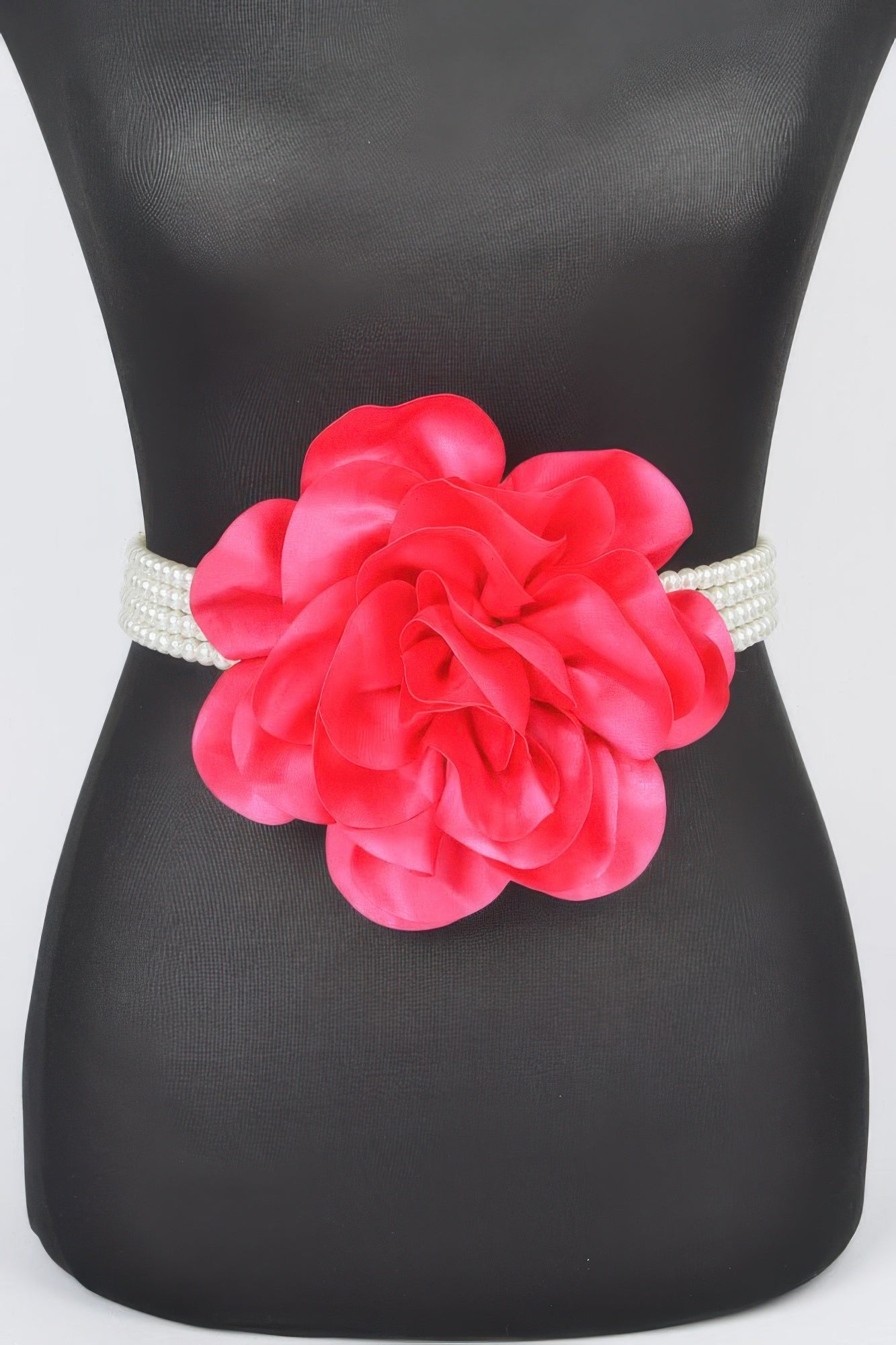 Oversized Flower Pearl Elastic Belt product image