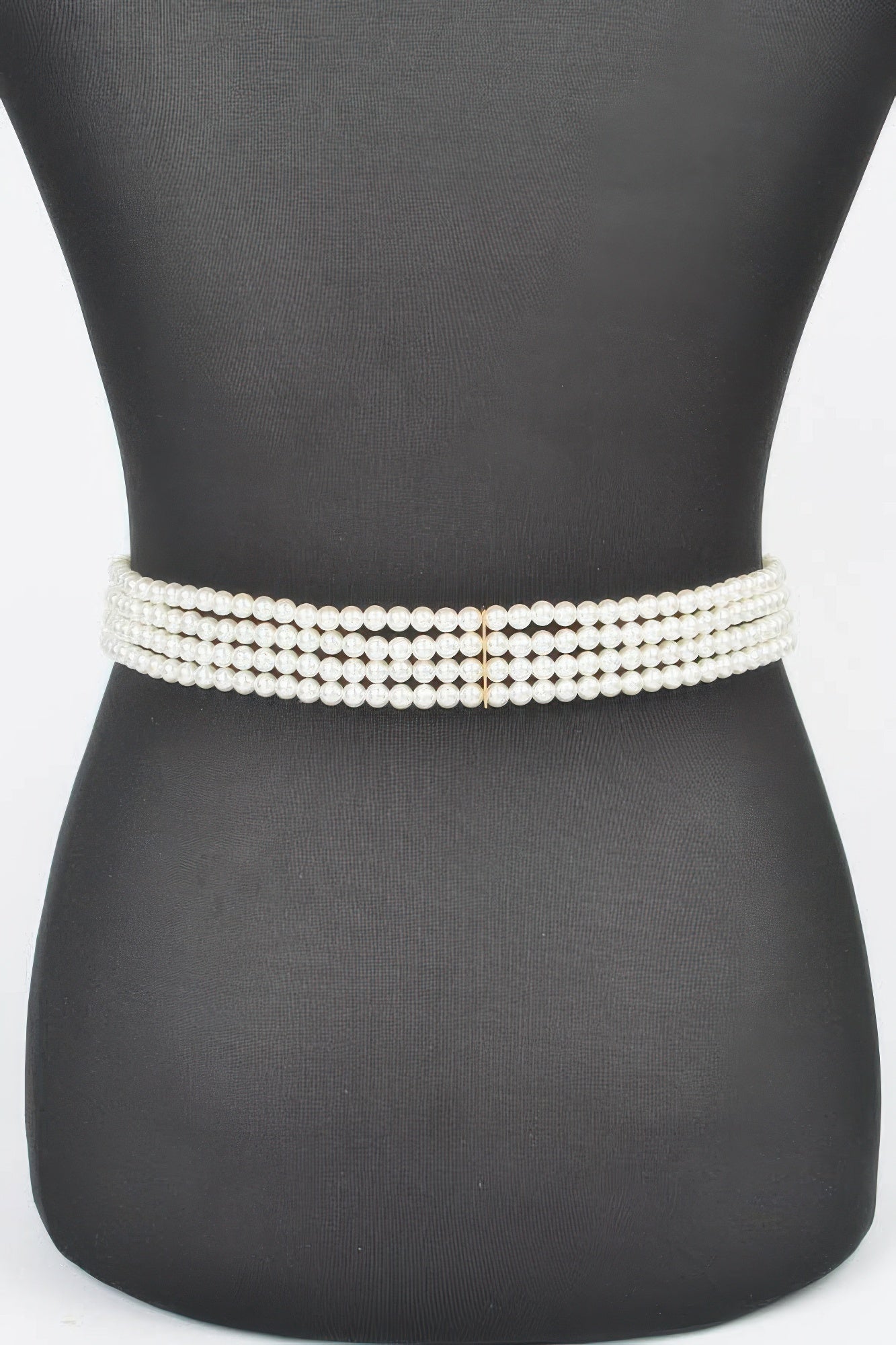 Oversized Flower Pearl Elastic Belt product image