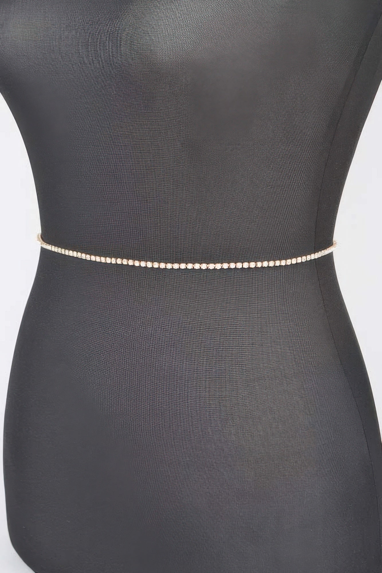 Rhinestone Plus Size Chain Belt product image