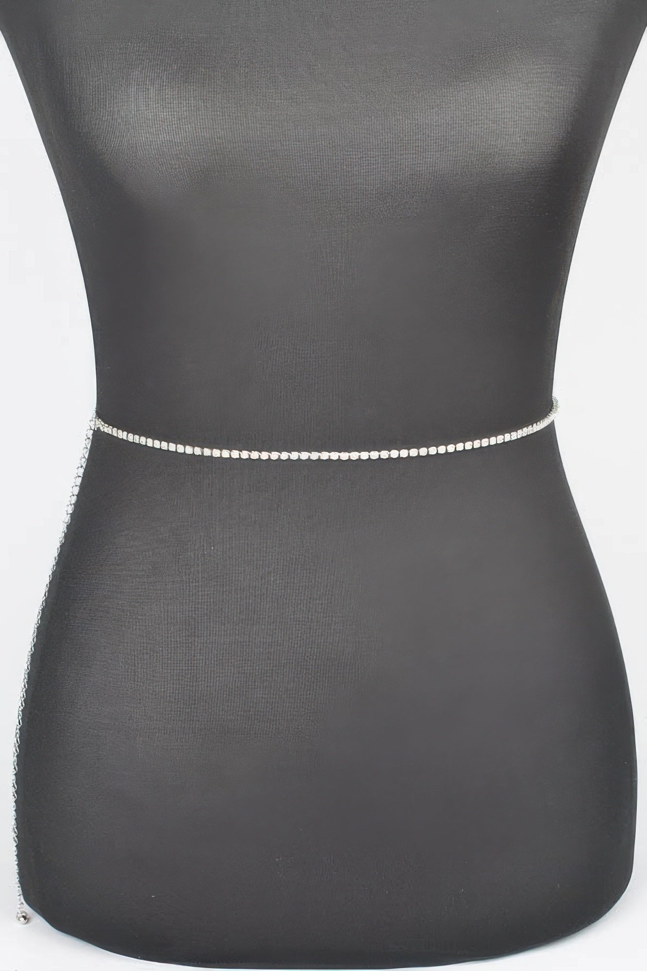 Rhinestone Plus Size Chain Belt product image