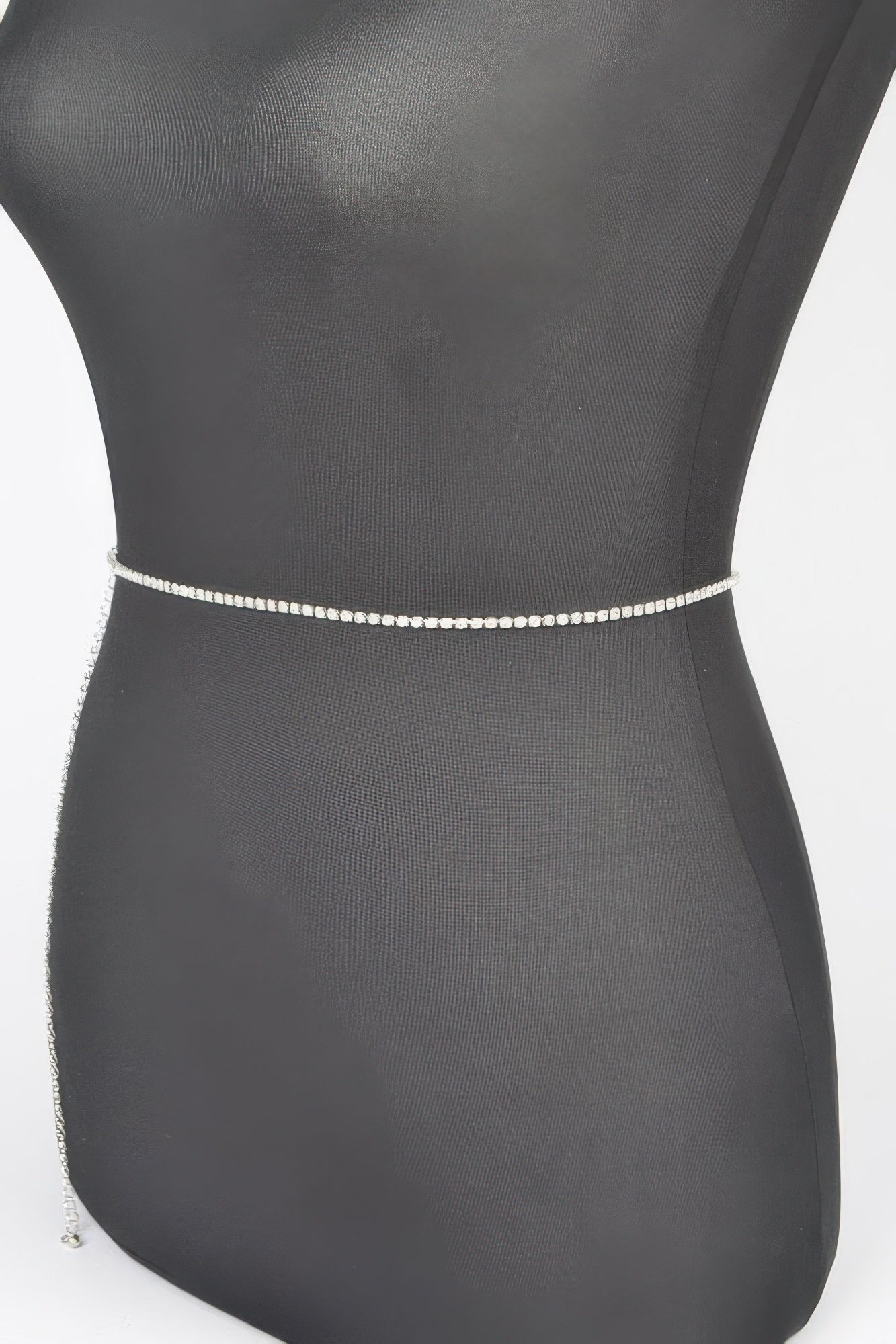 Rhinestone Plus Size Chain Belt product image