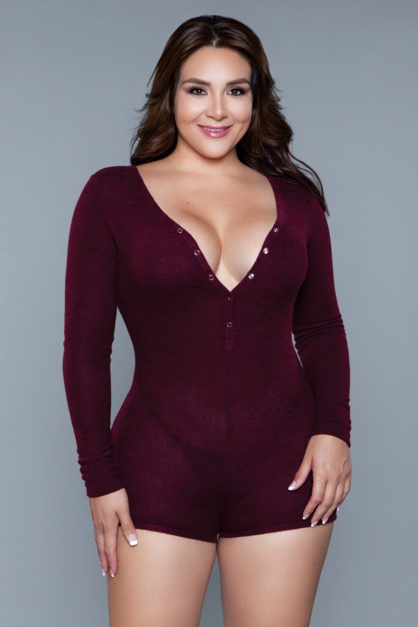 Nala Romper Burgundy product image