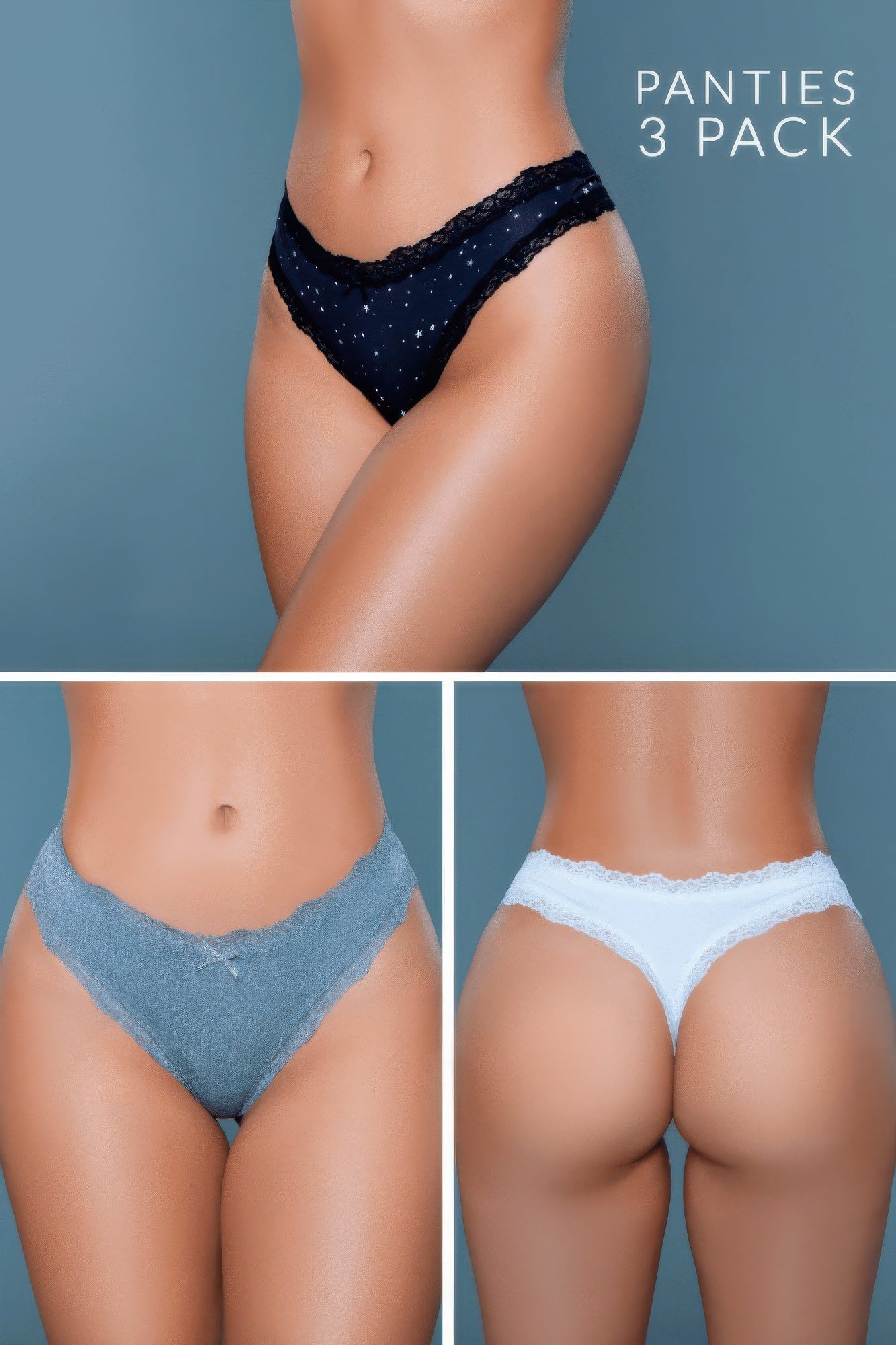 Jade Thong 3 Pack product image