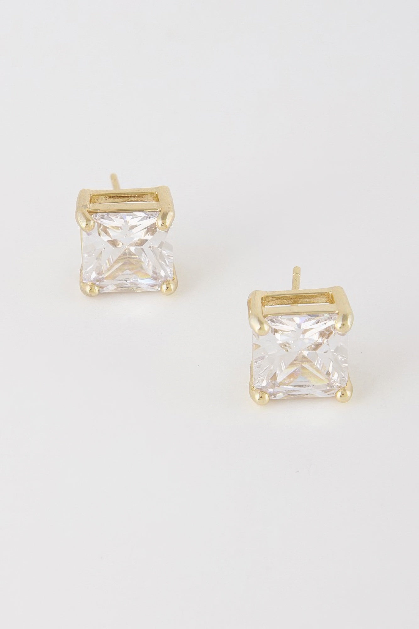 Silver Cubic Zirconia Rhinestone Earrings product image