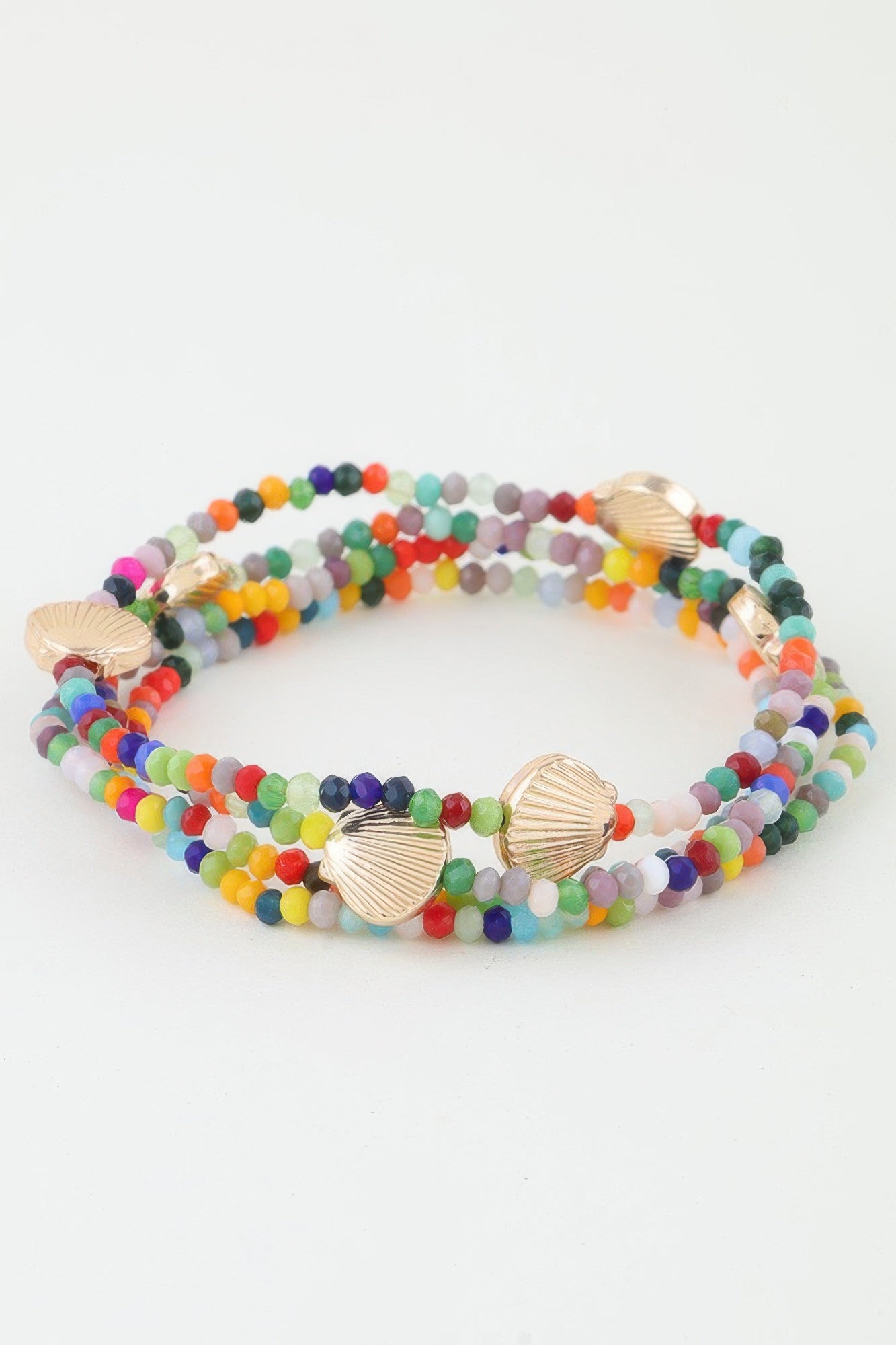 Multi Seashell Beaded Bracelet product image