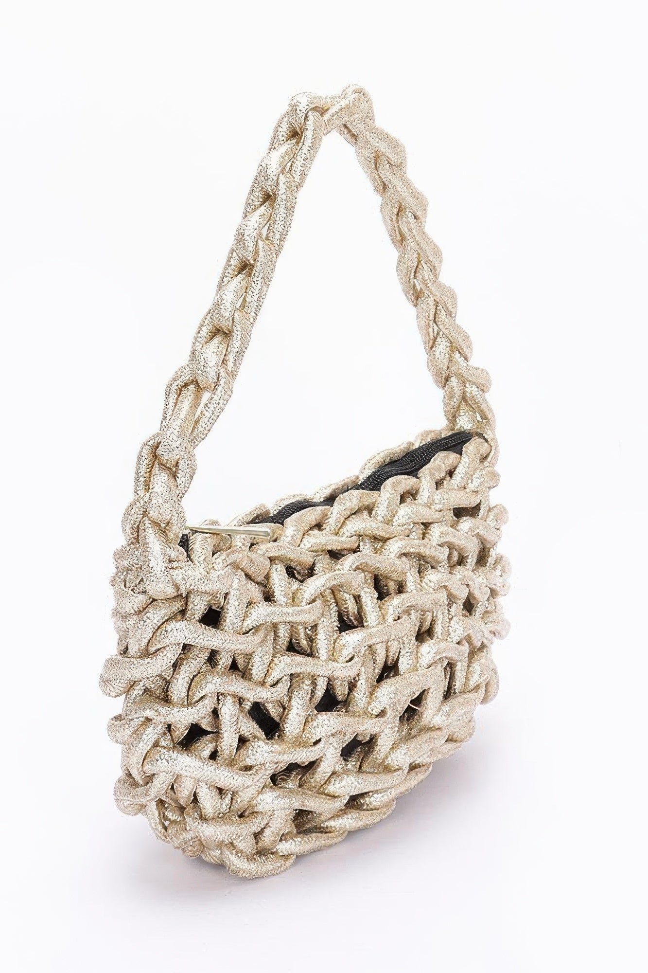 Metallic String Handmade Tote Bag product image