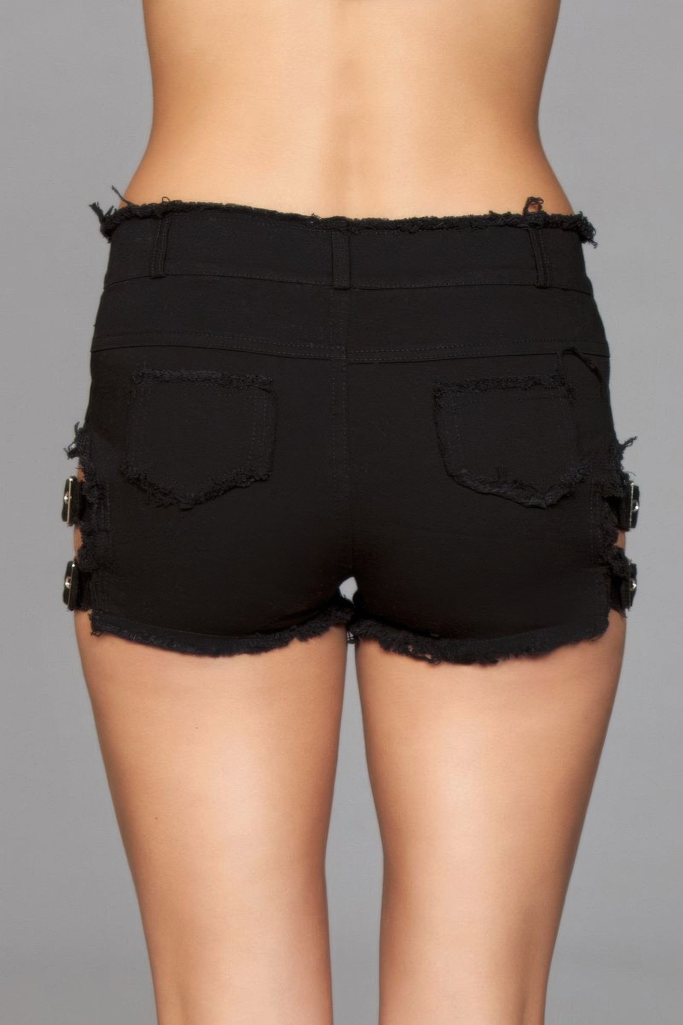 Buckled Down Denim Shorts product image