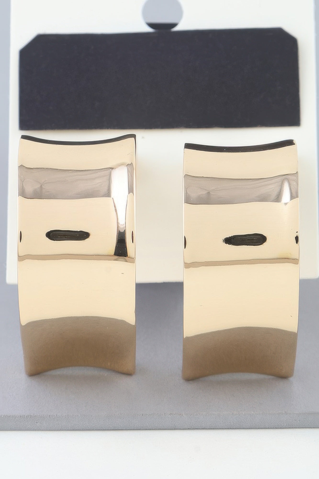 Shiny Open Hoop Earrings product image