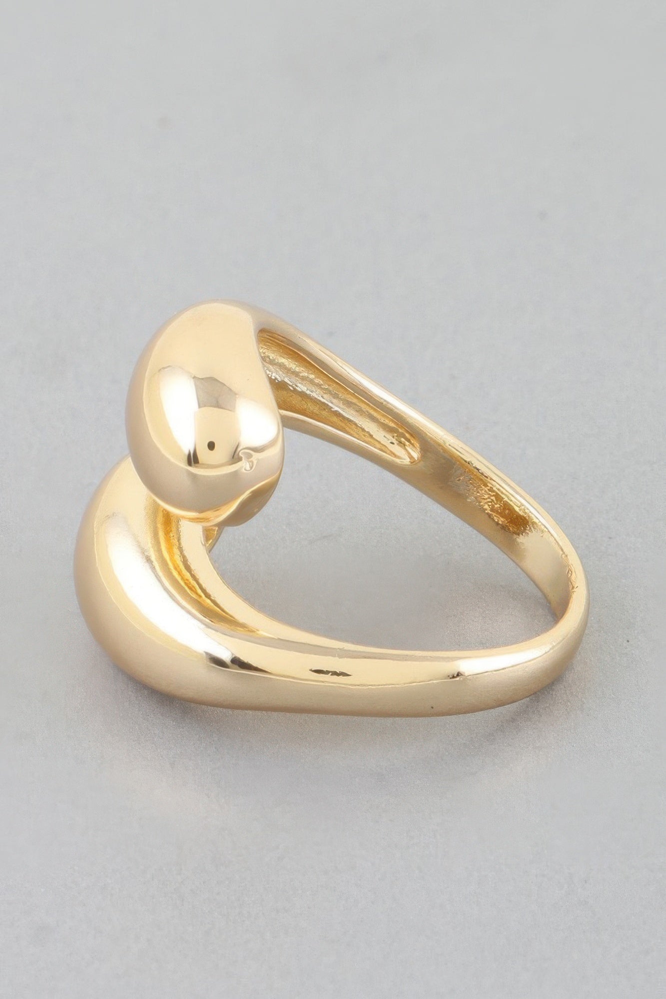 Shiny Teardrop Wrap Ring product image