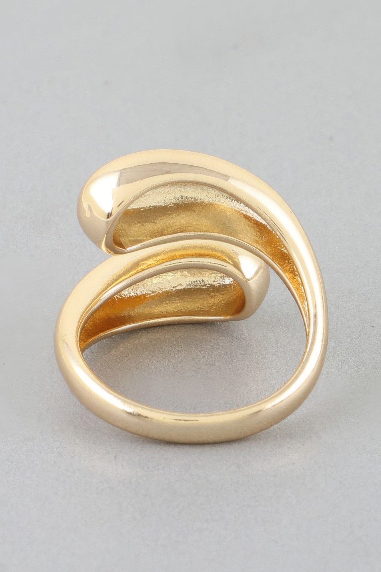 Shiny Teardrop Wrap Ring product image