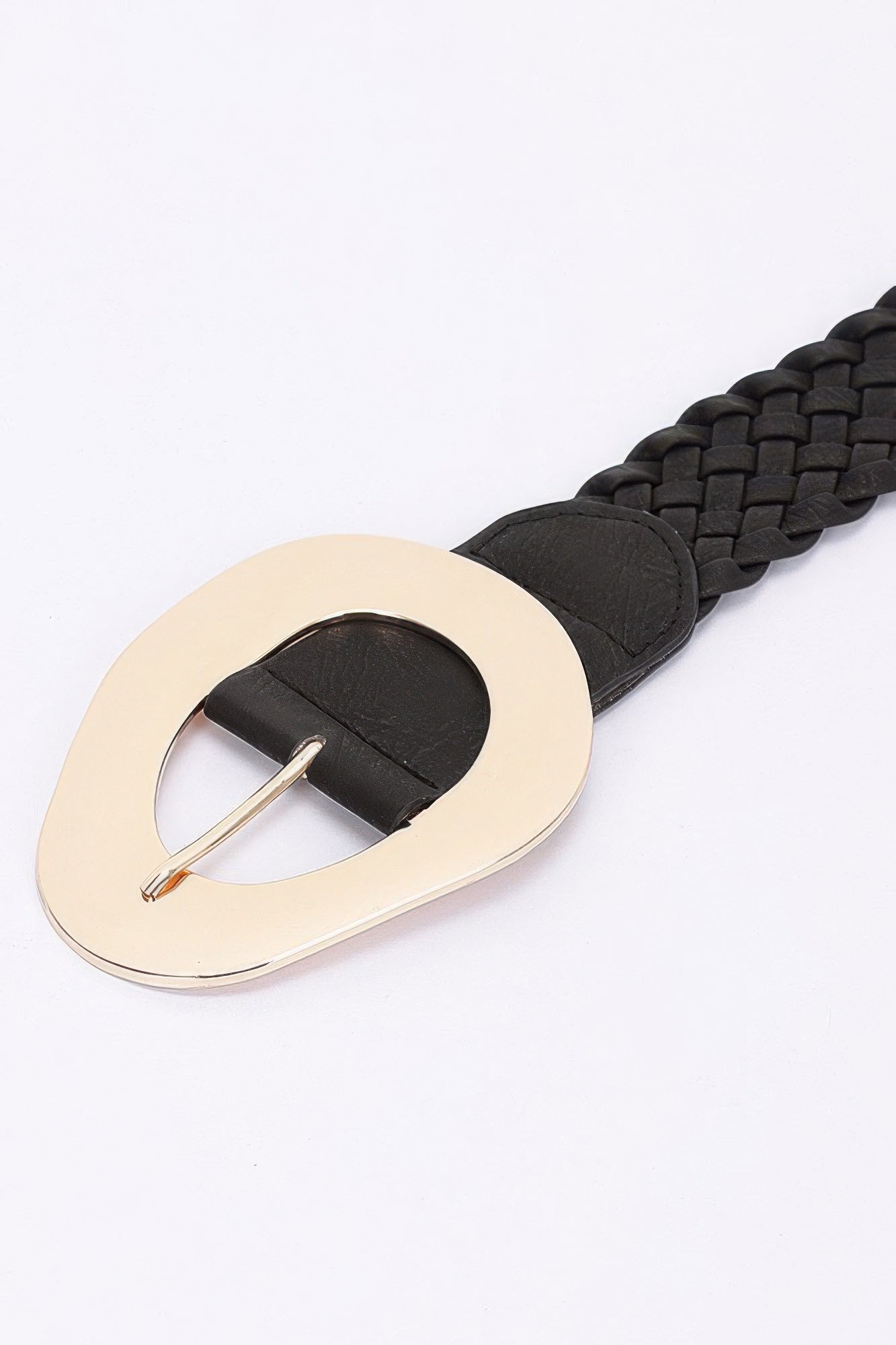 Metal Buckle Braided Belt product image