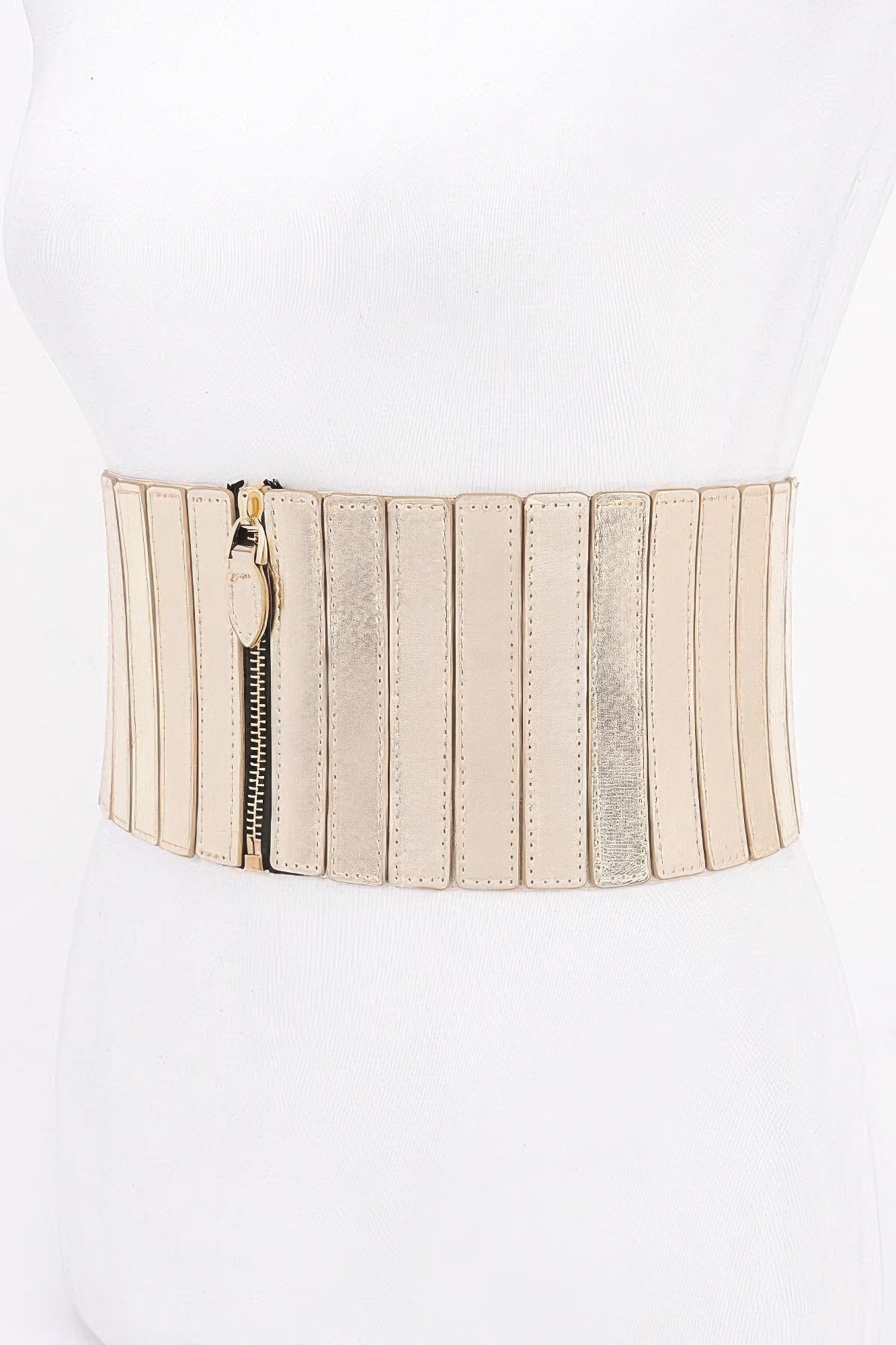 Multi Pu Zip Front Elastic Belt product image