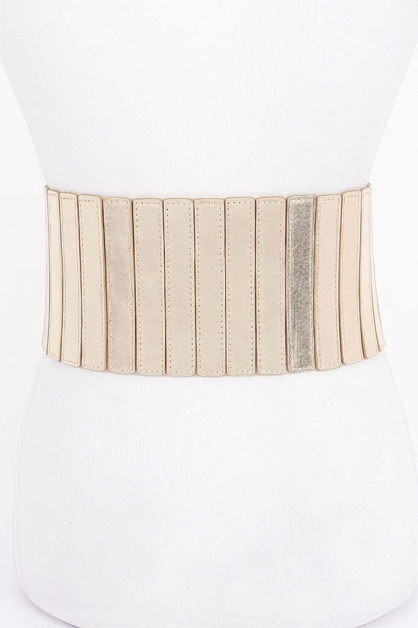 Multi Pu Zip Front Elastic Belt product image