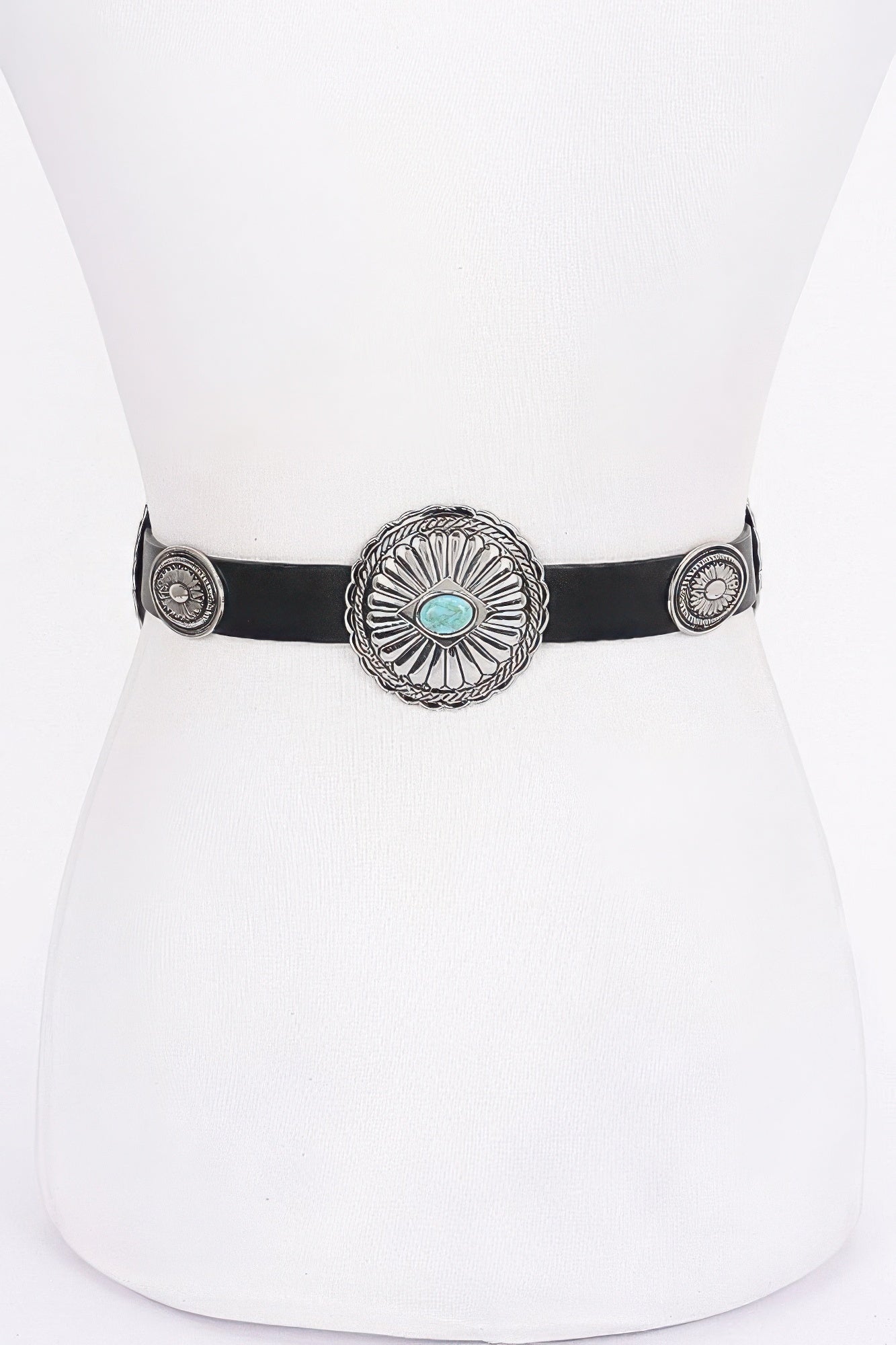 Multi Metal Vintage Pu Belt product image