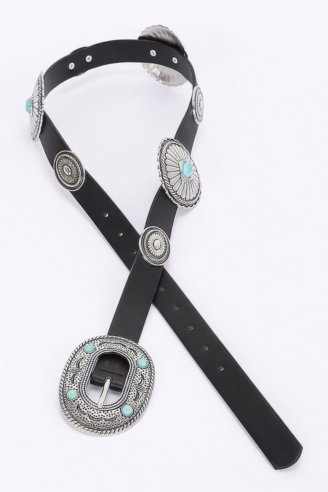 Multi Metal Vintage Pu Belt product image