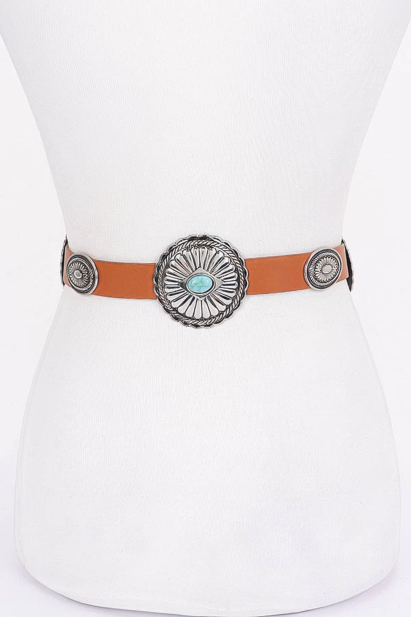 Multi Metal Vintage Pu Belt product image
