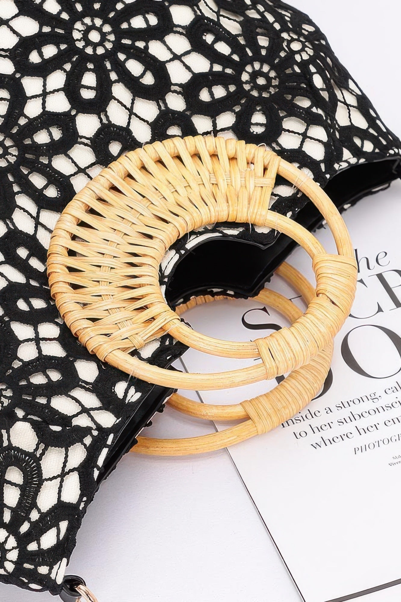 Faux Top Case Clutch product image