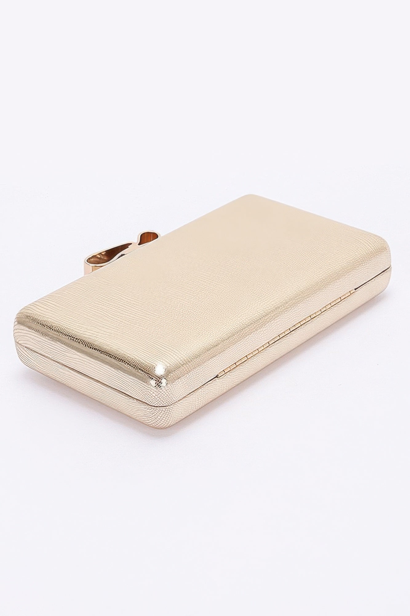 Metal Ribbon Top Case Clutch product image