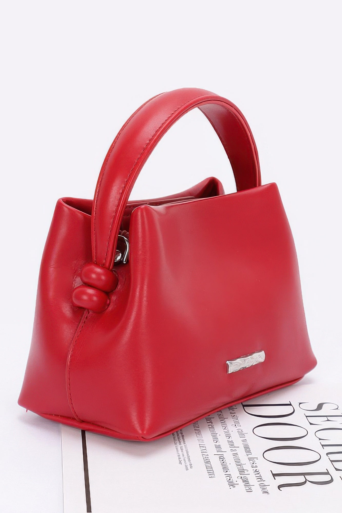 Faux Leather Tote Bag product image