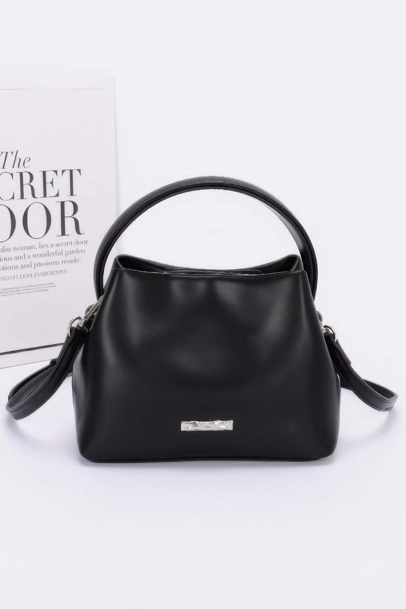 Faux Leather Tote Bag product image