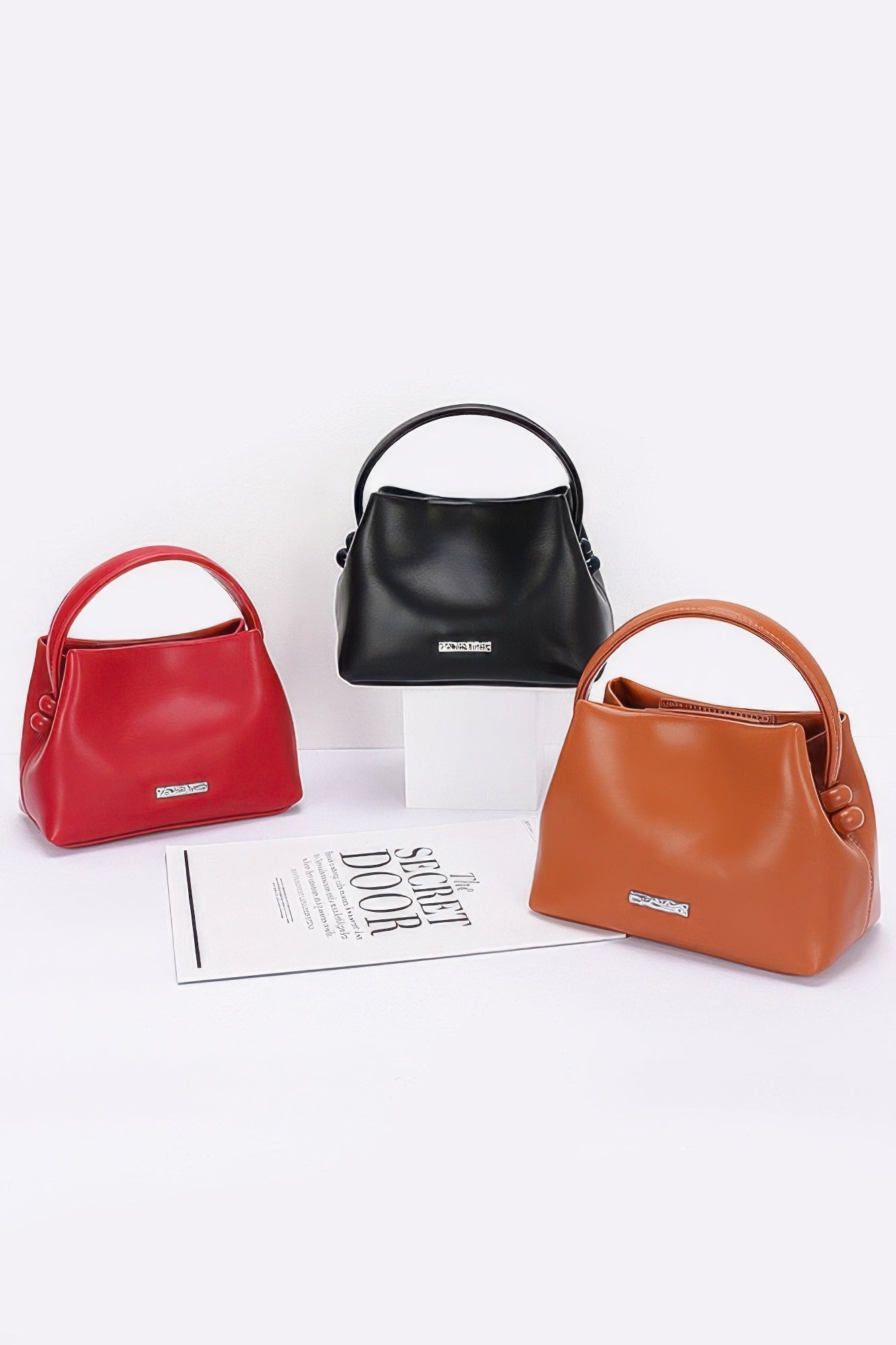 Faux Leather Tote Bag product image