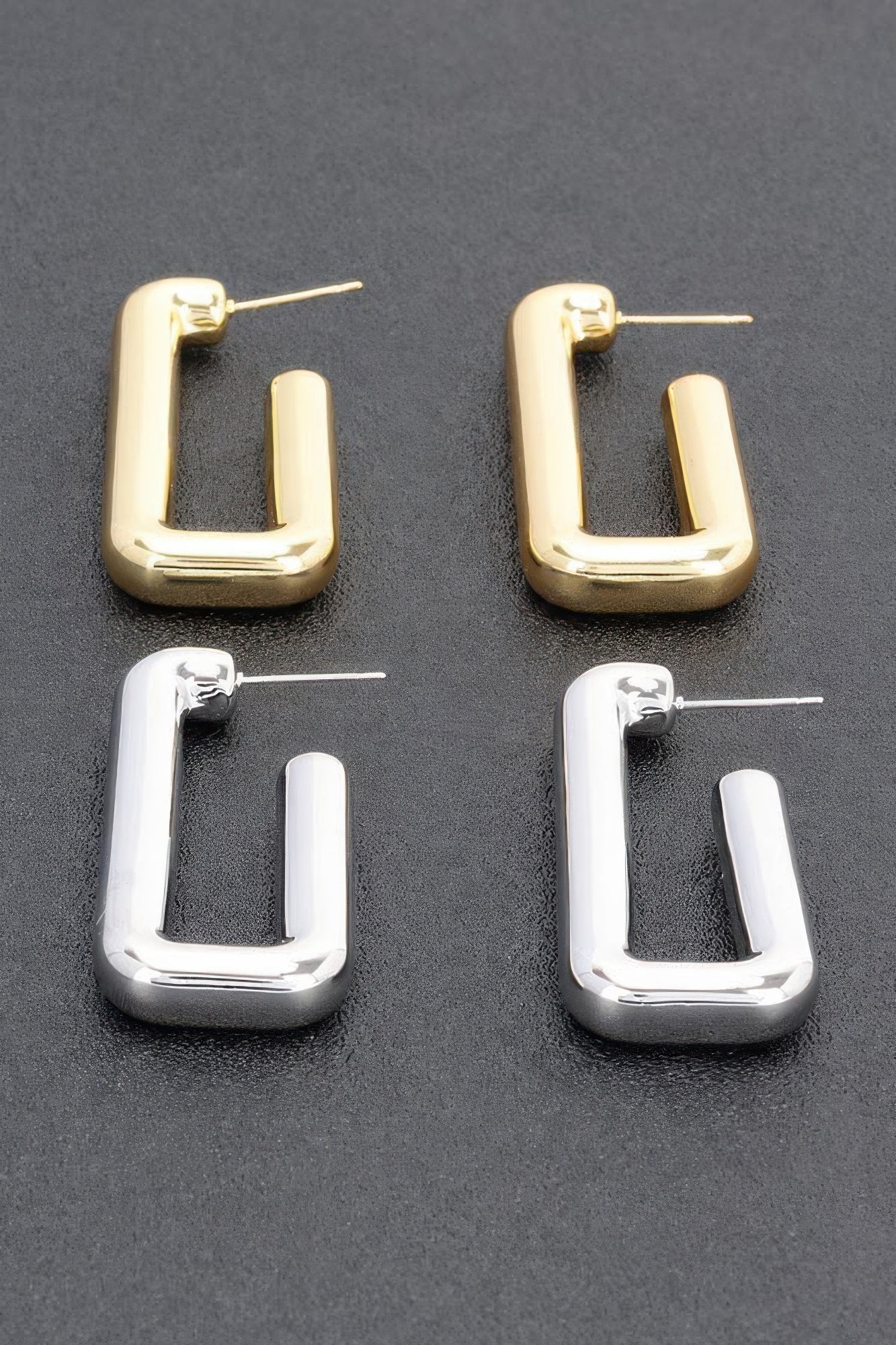 Metal Gold Dip Earring product image