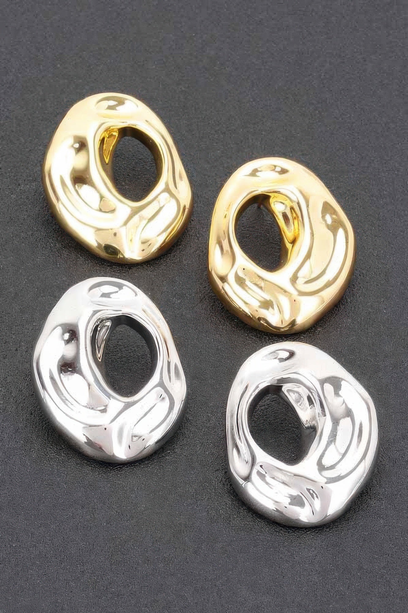 Metal Gold Dip Earring product image