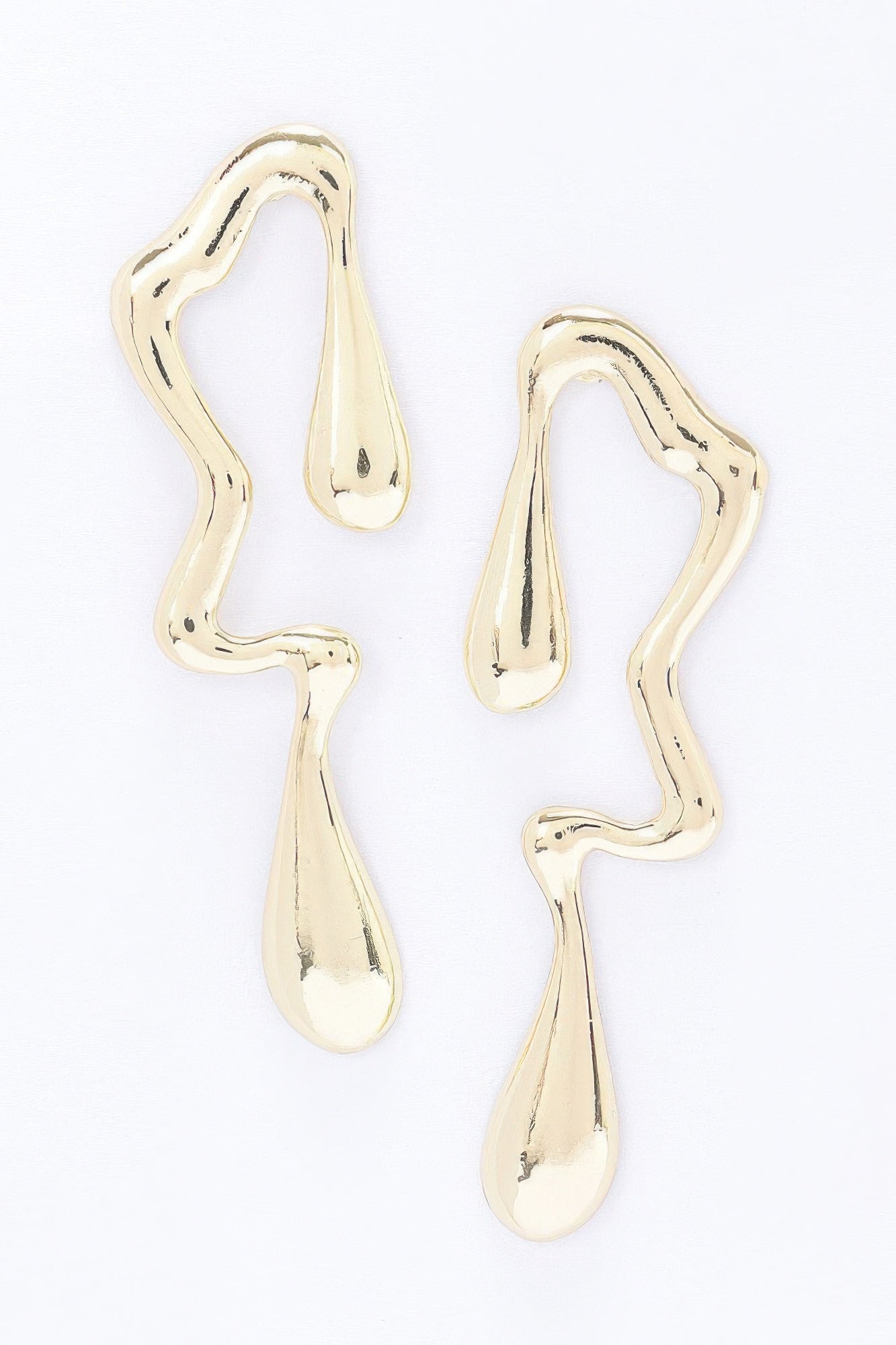 Metal Gold Dip Earring product image