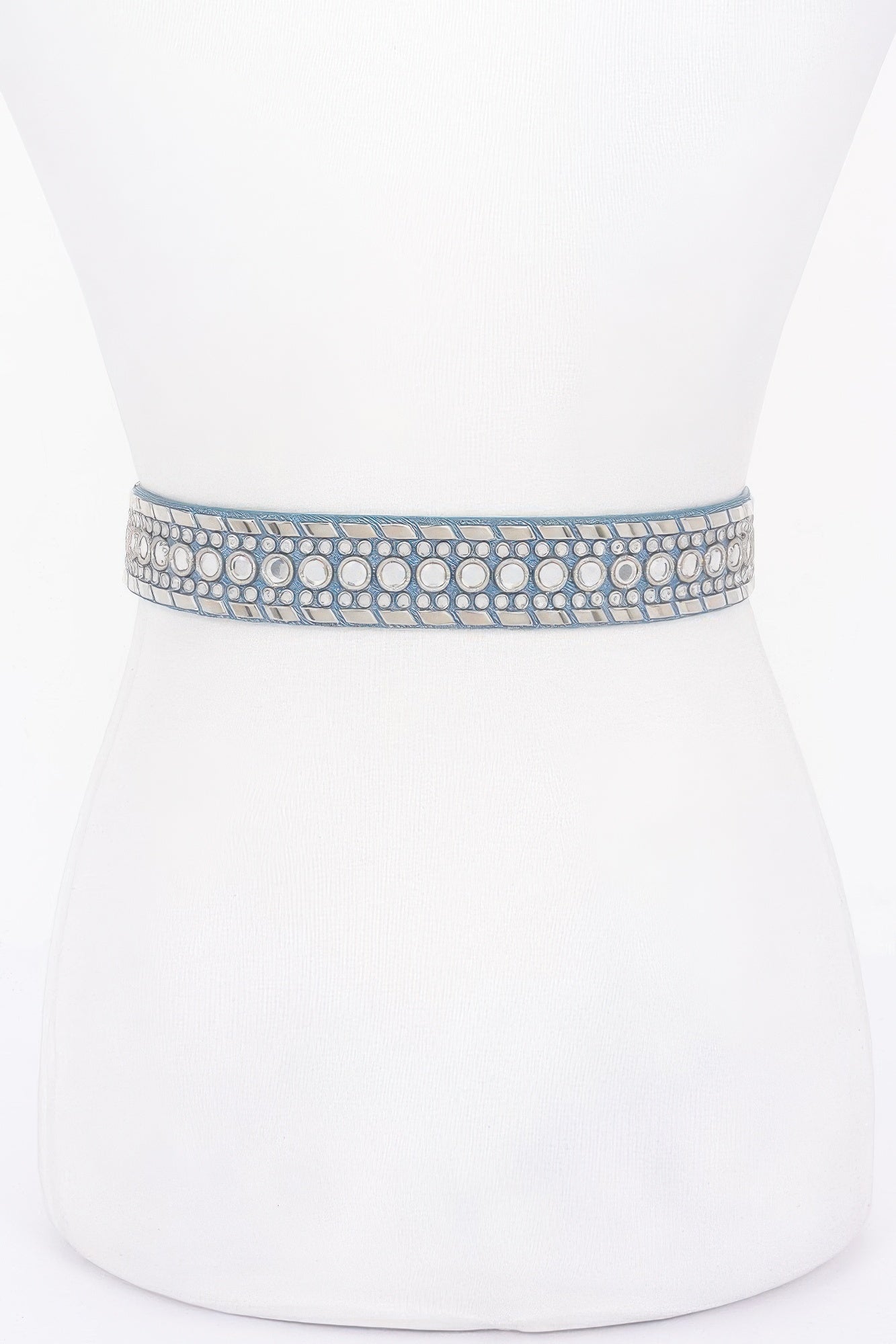 Rhinestone Metal Studded Multi Metal Belt product image