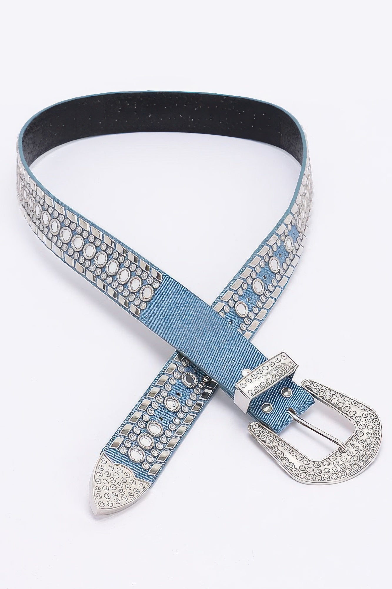 Rhinestone Metal Studded Multi Metal Belt product image