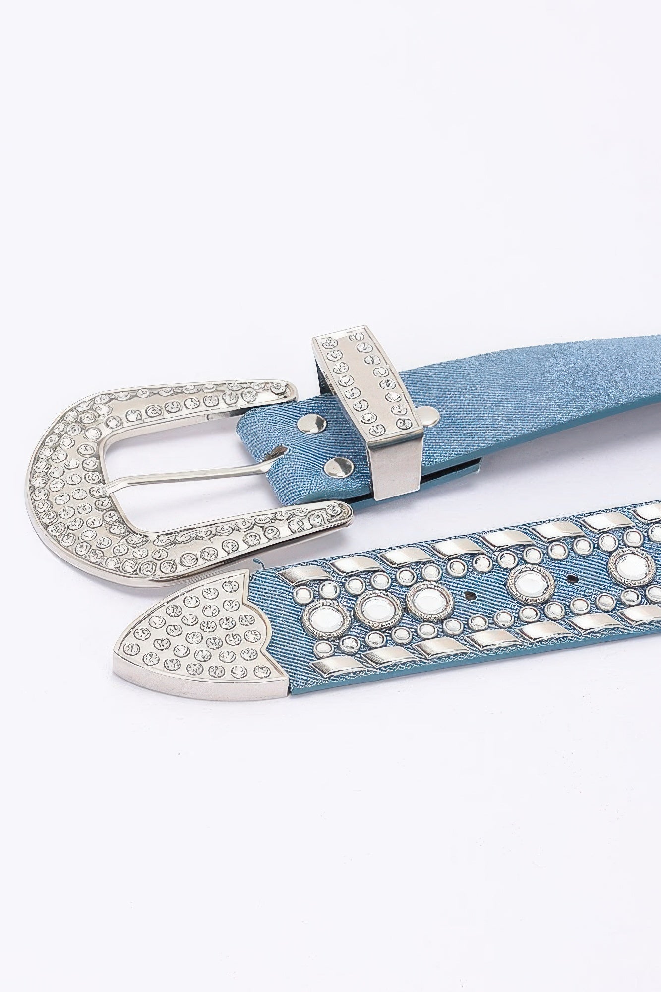 Rhinestone Metal Studded Multi Metal Belt product image