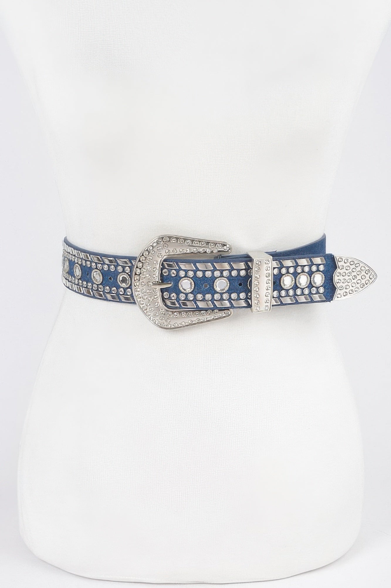 Rhinestone Metal Studded Multi Metal Belt product image