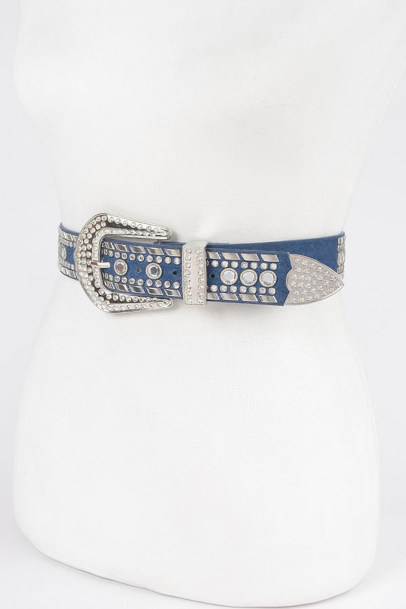 Rhinestone Metal Studded Multi Metal Belt product image