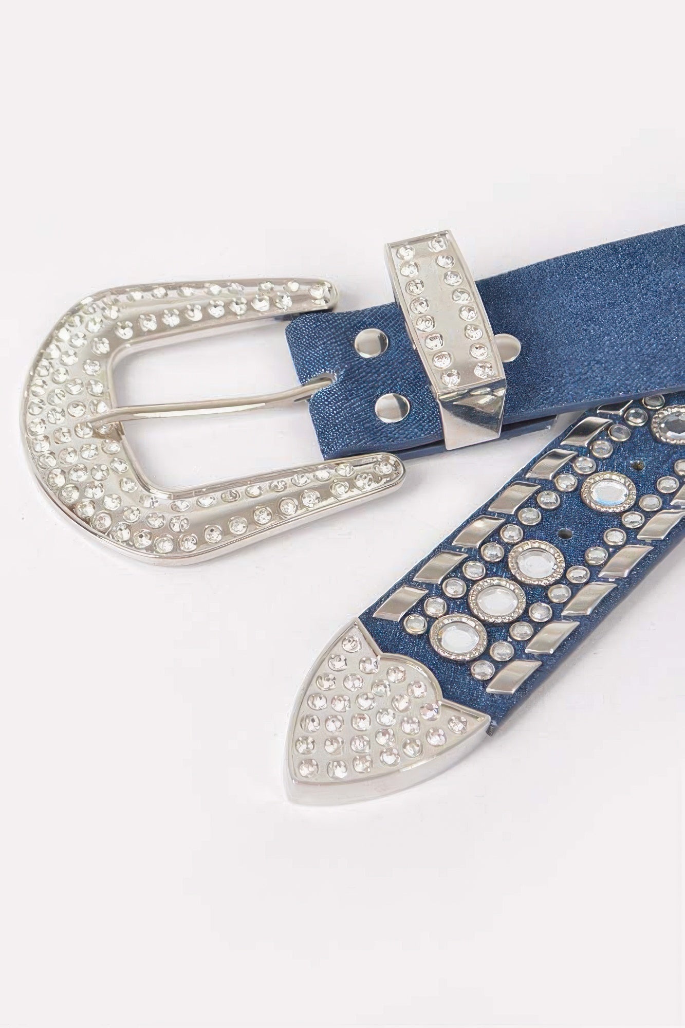 Rhinestone Metal Studded Multi Metal Belt product image