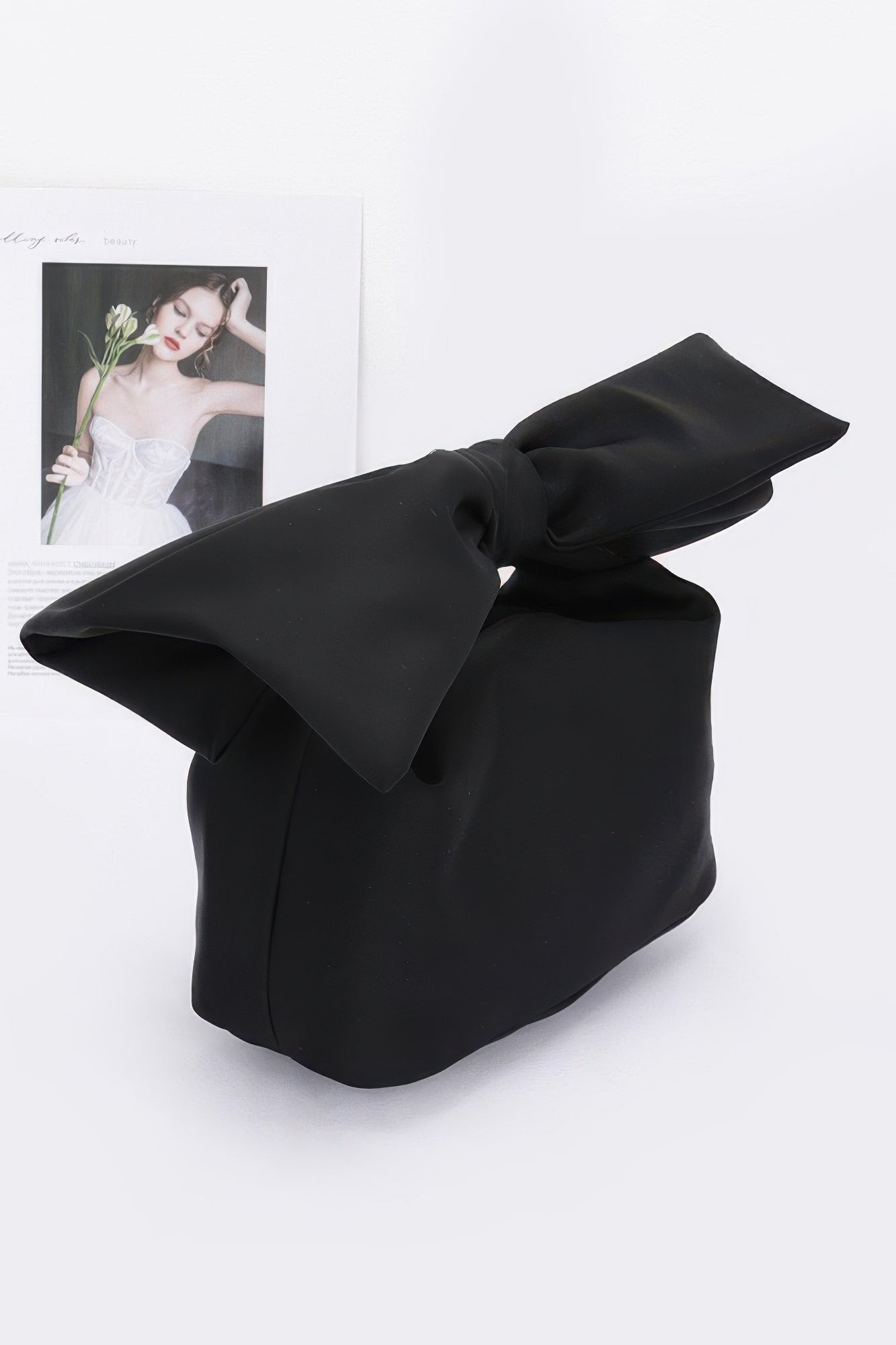 Nylon Bow Handle Women's Clutch Bag product image