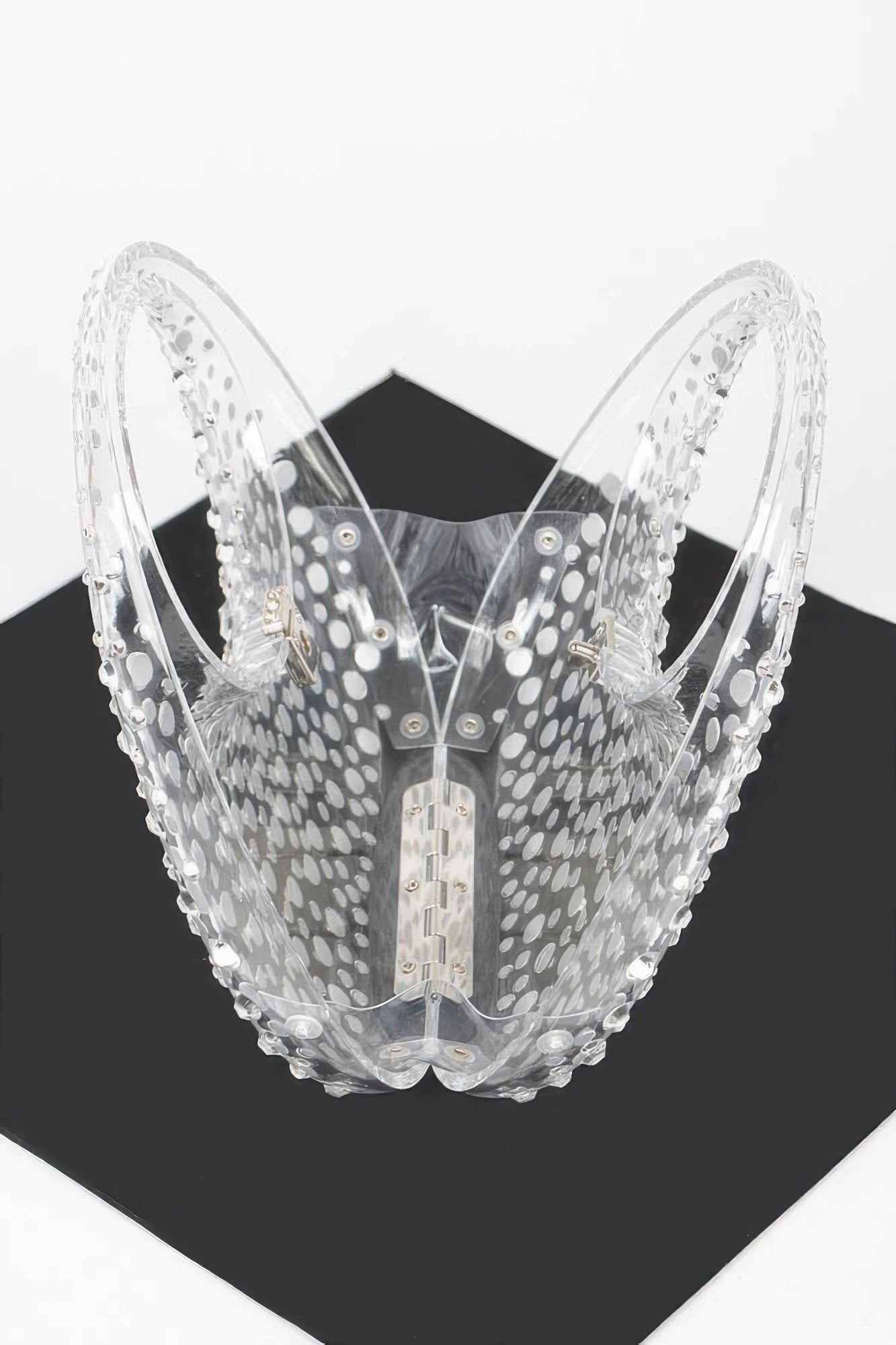 Rhinestone Hot Fix Clear Acrylic Clutch product image