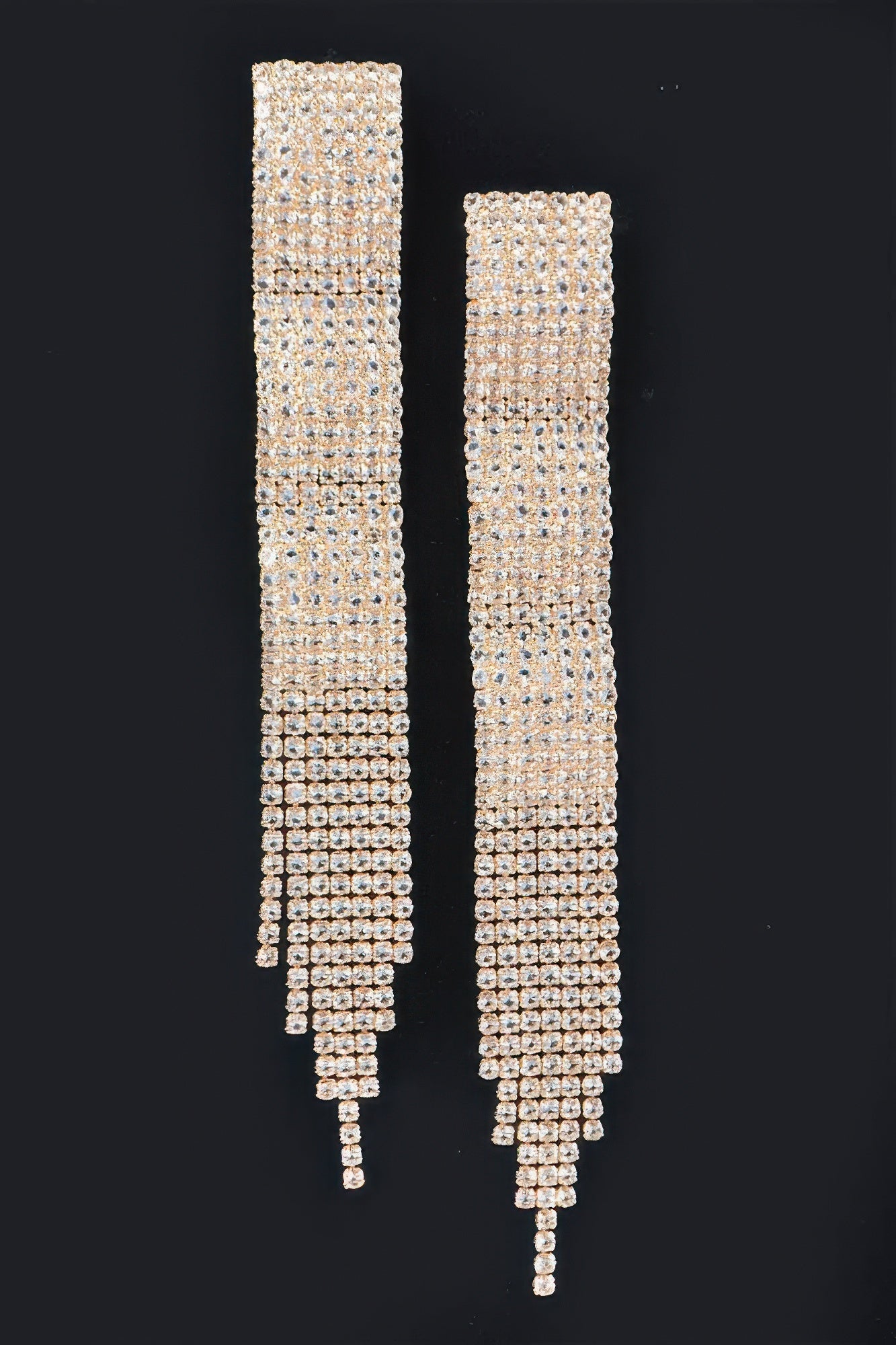 Rhinestone Fringe Earring product image