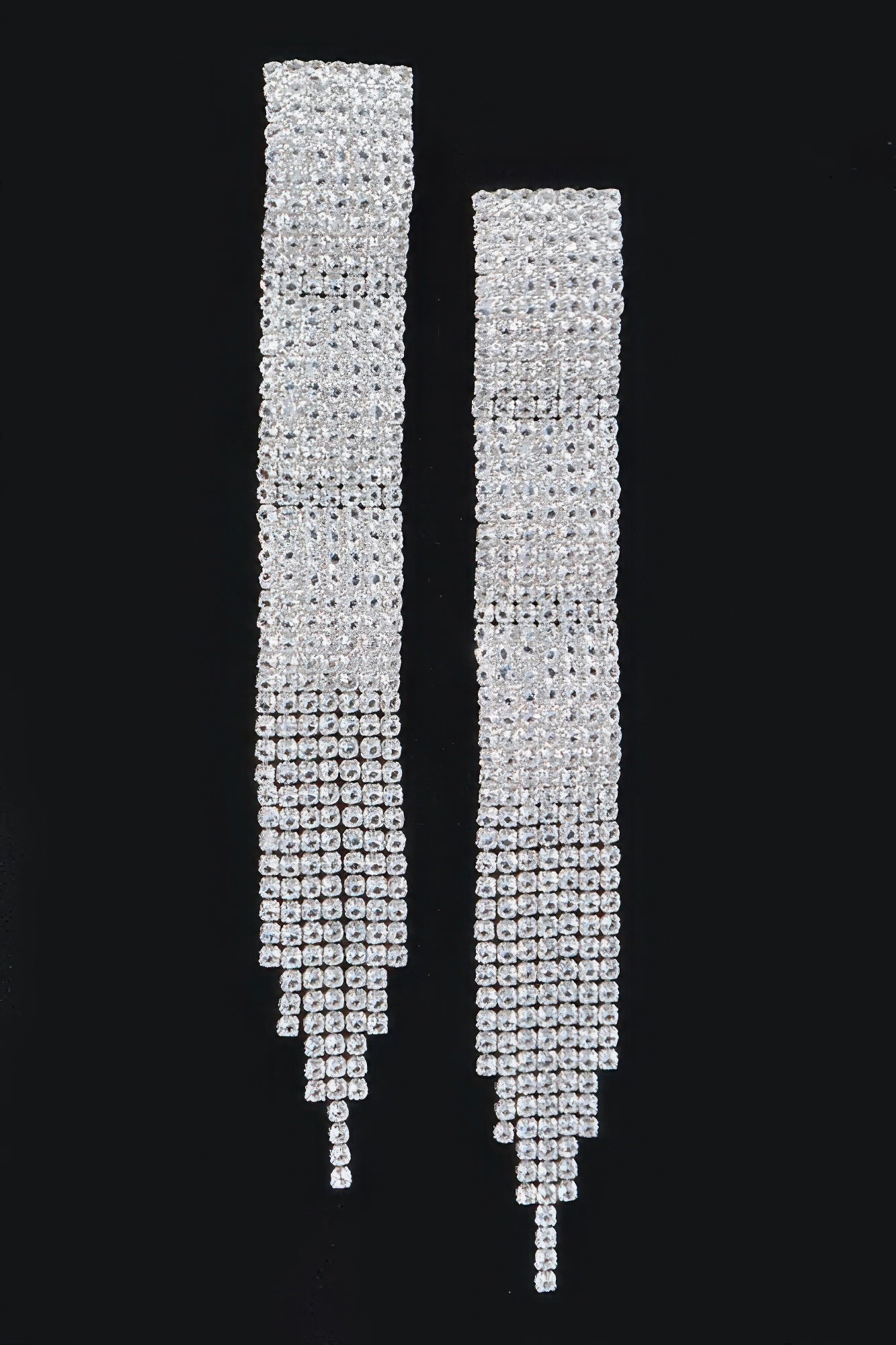 Rhinestone Fringe Earring product image