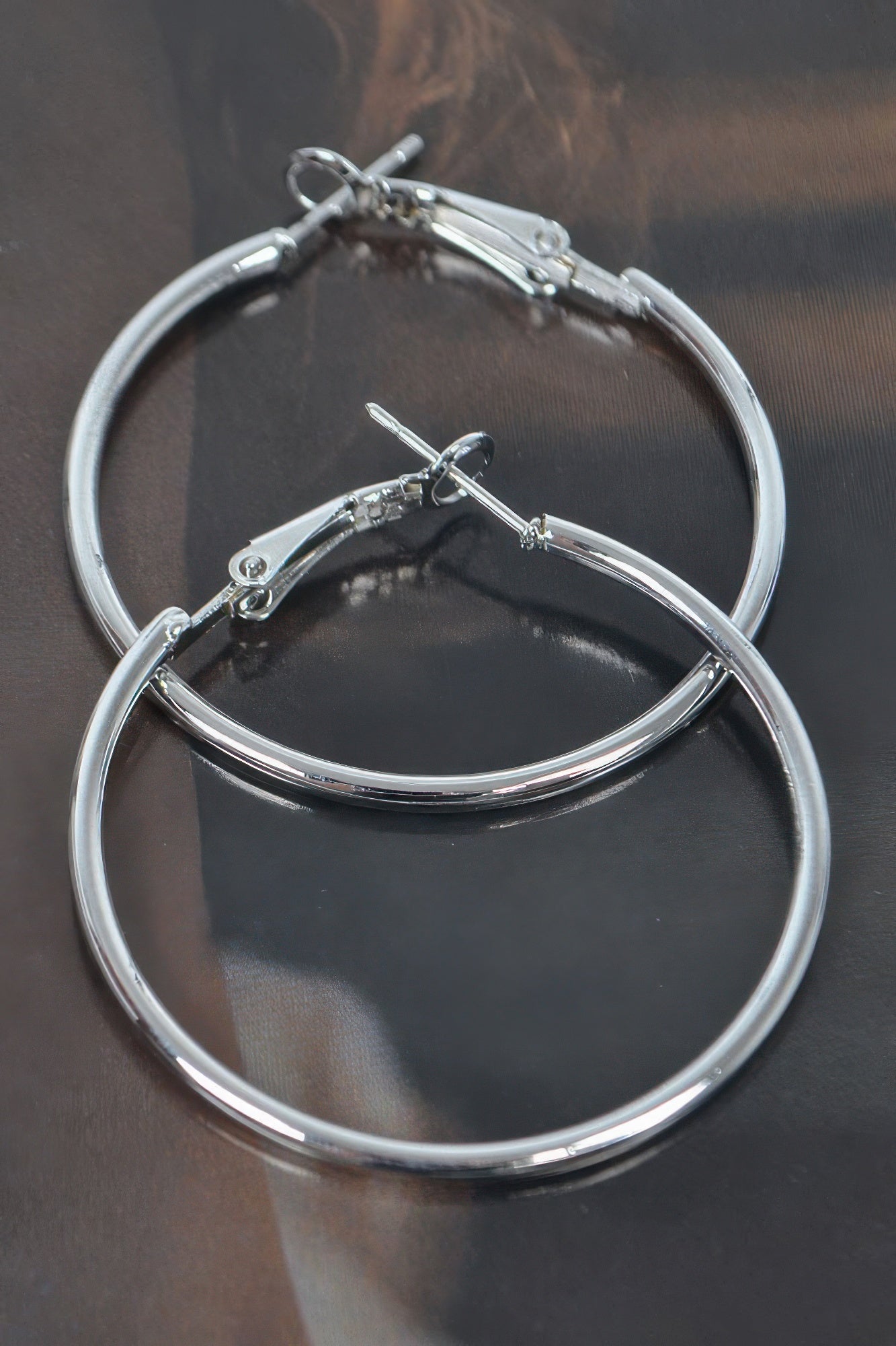 Metal 40mm Hoop Earring product image
