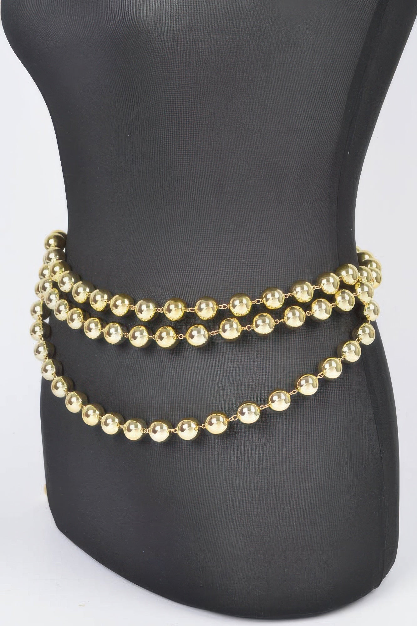 Multi Layered Ccb Ball Chain Belt product image