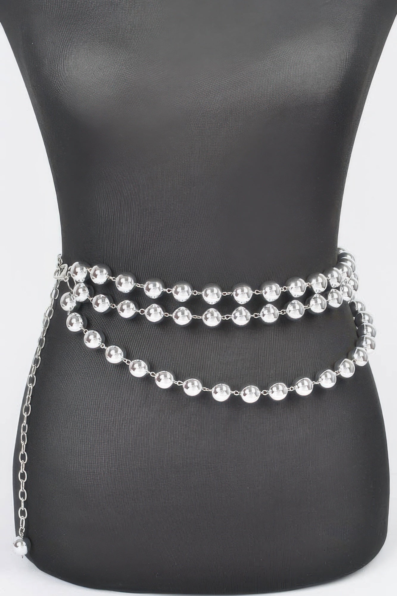 Multi Layered Ccb Ball Chain Belt product image