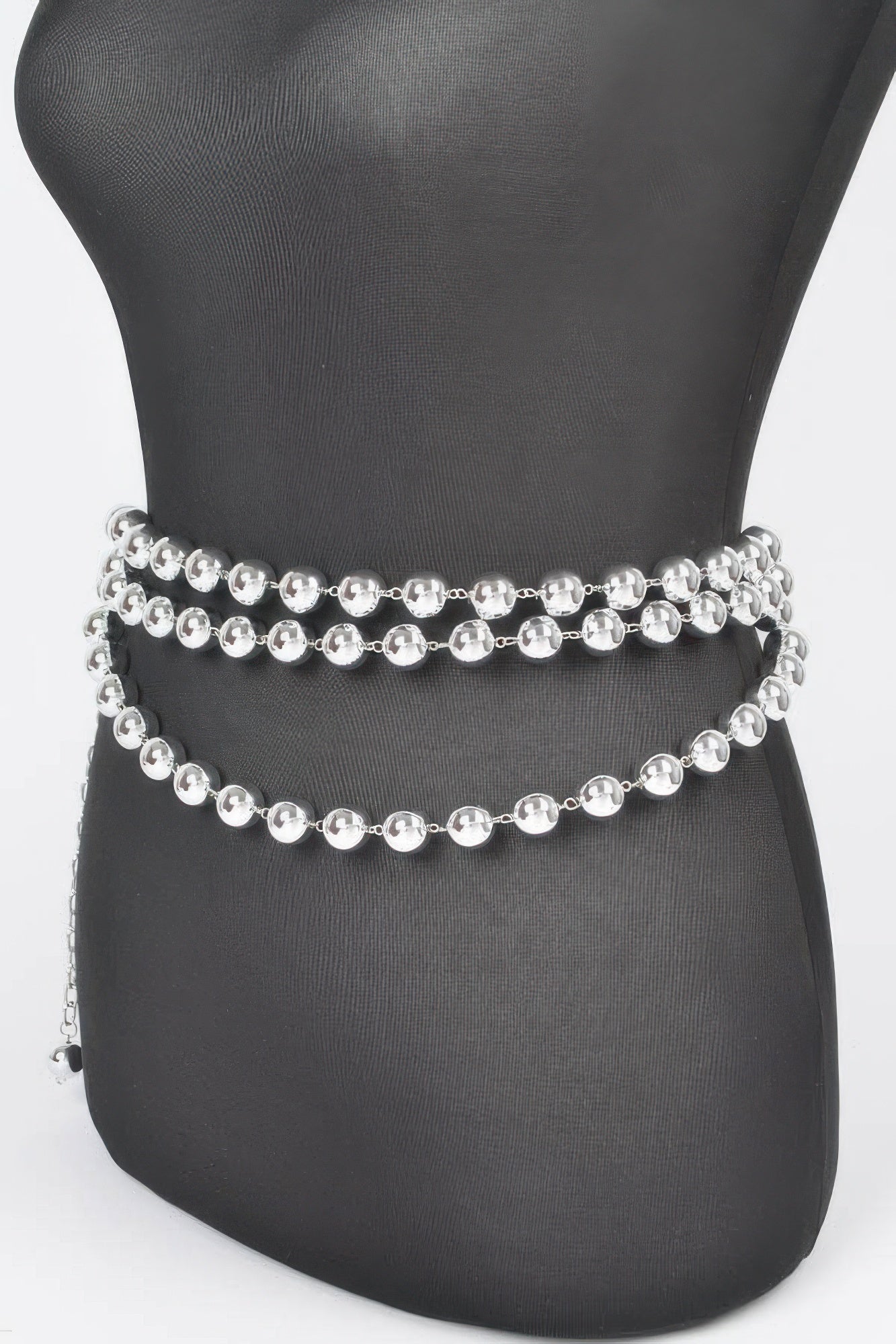 Multi Layered Ccb Ball Chain Belt product image