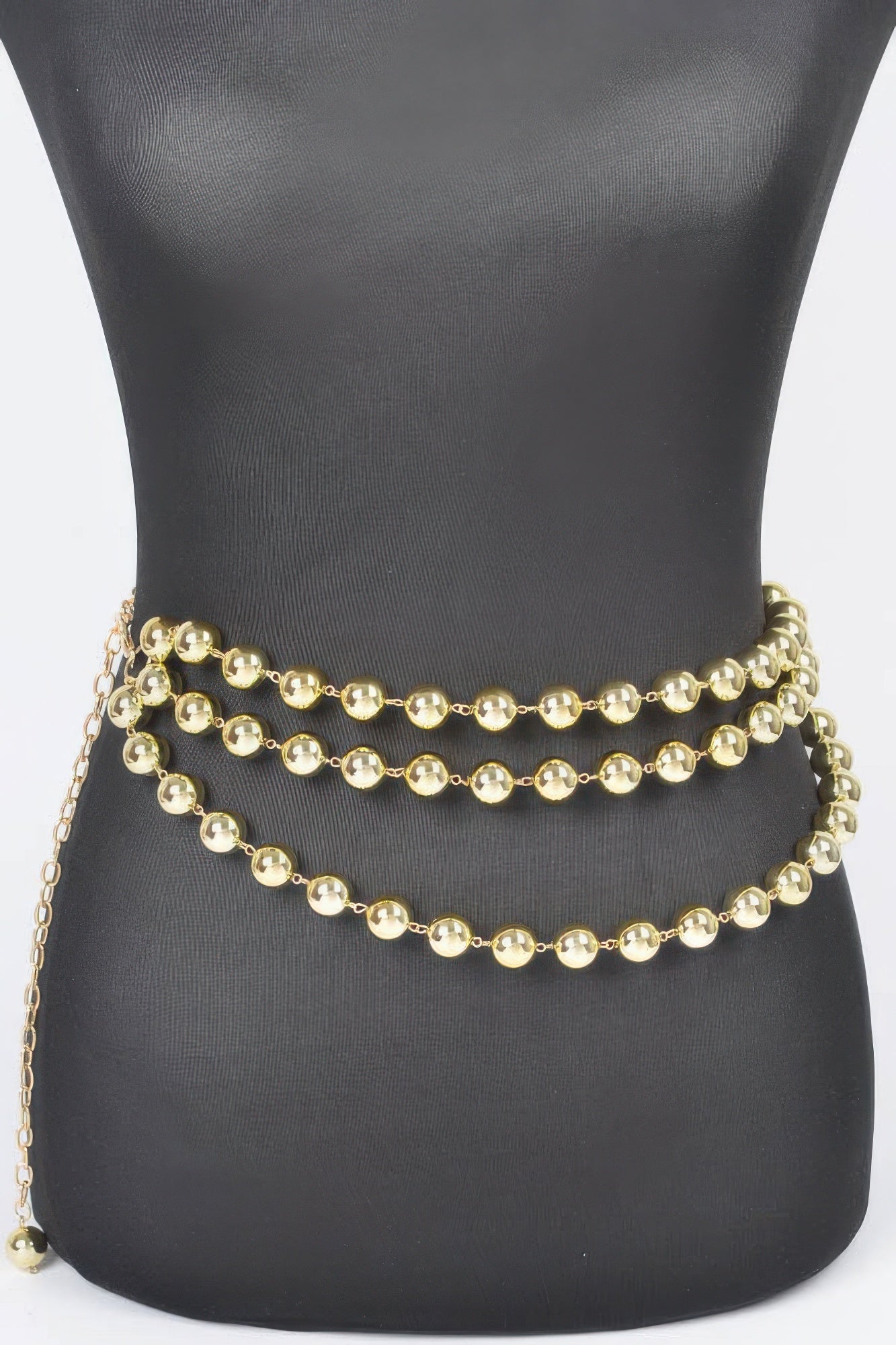 Multi Layered Ccb Ball Chain Belt product image