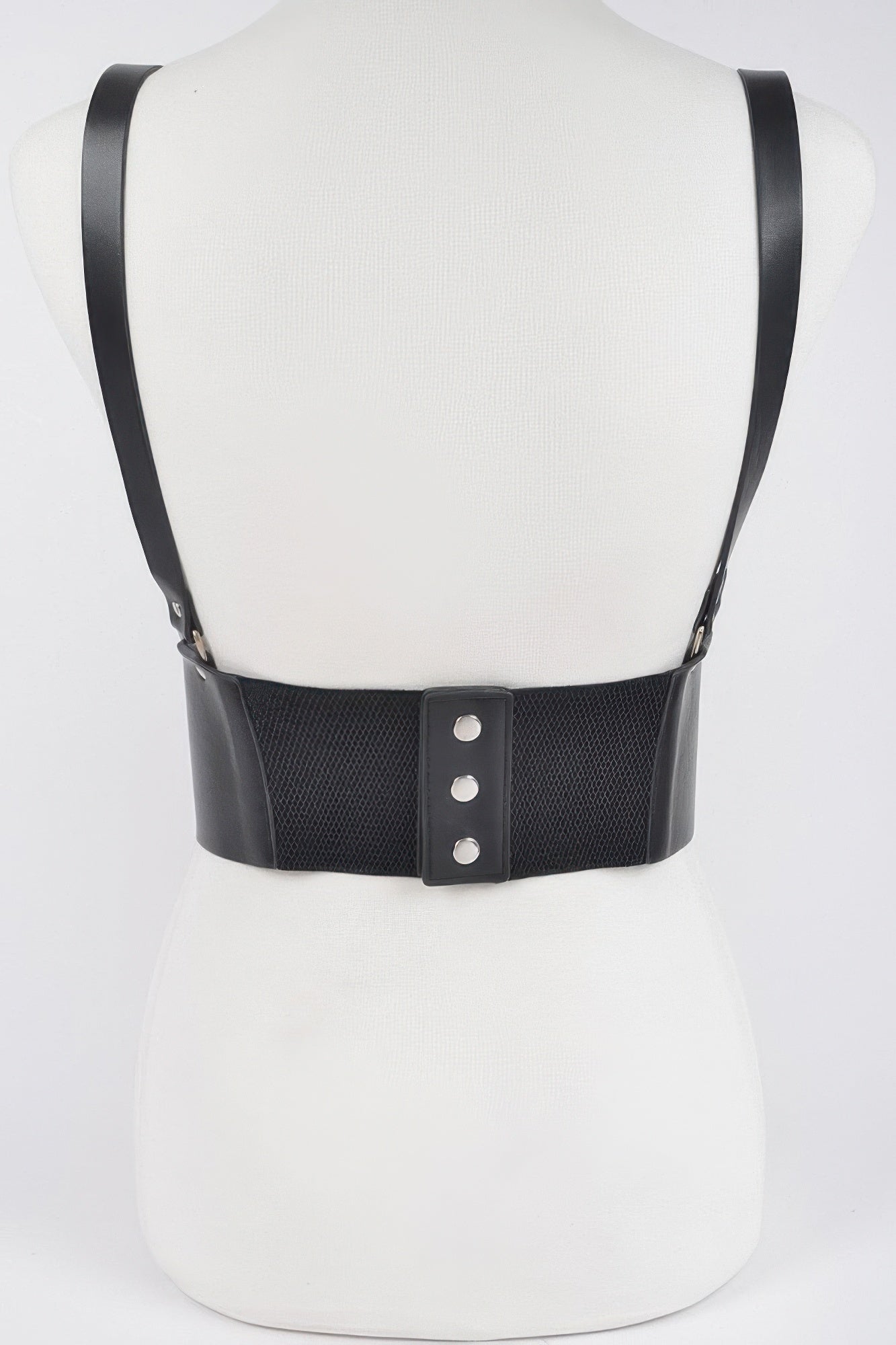 Vegan Leather Corset Harness Belt product image